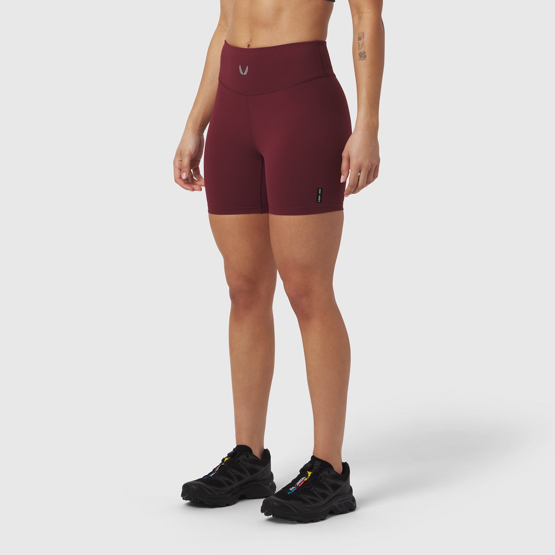 W064. LYCRA® ADAPTIV Biker Short Crimson | ASRV on sale