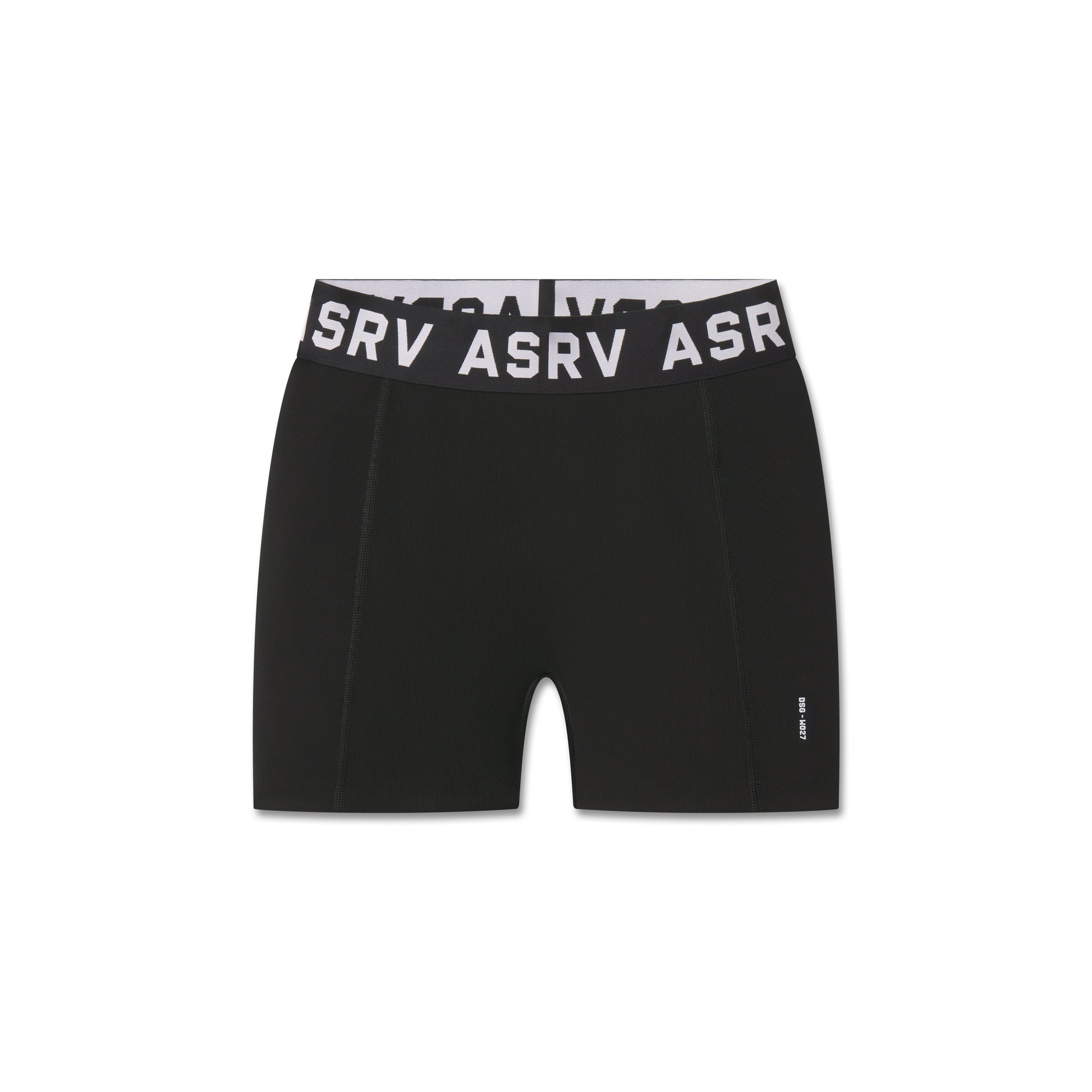 W027. LYCRA® Ribbed Short Black | ASRV for sale