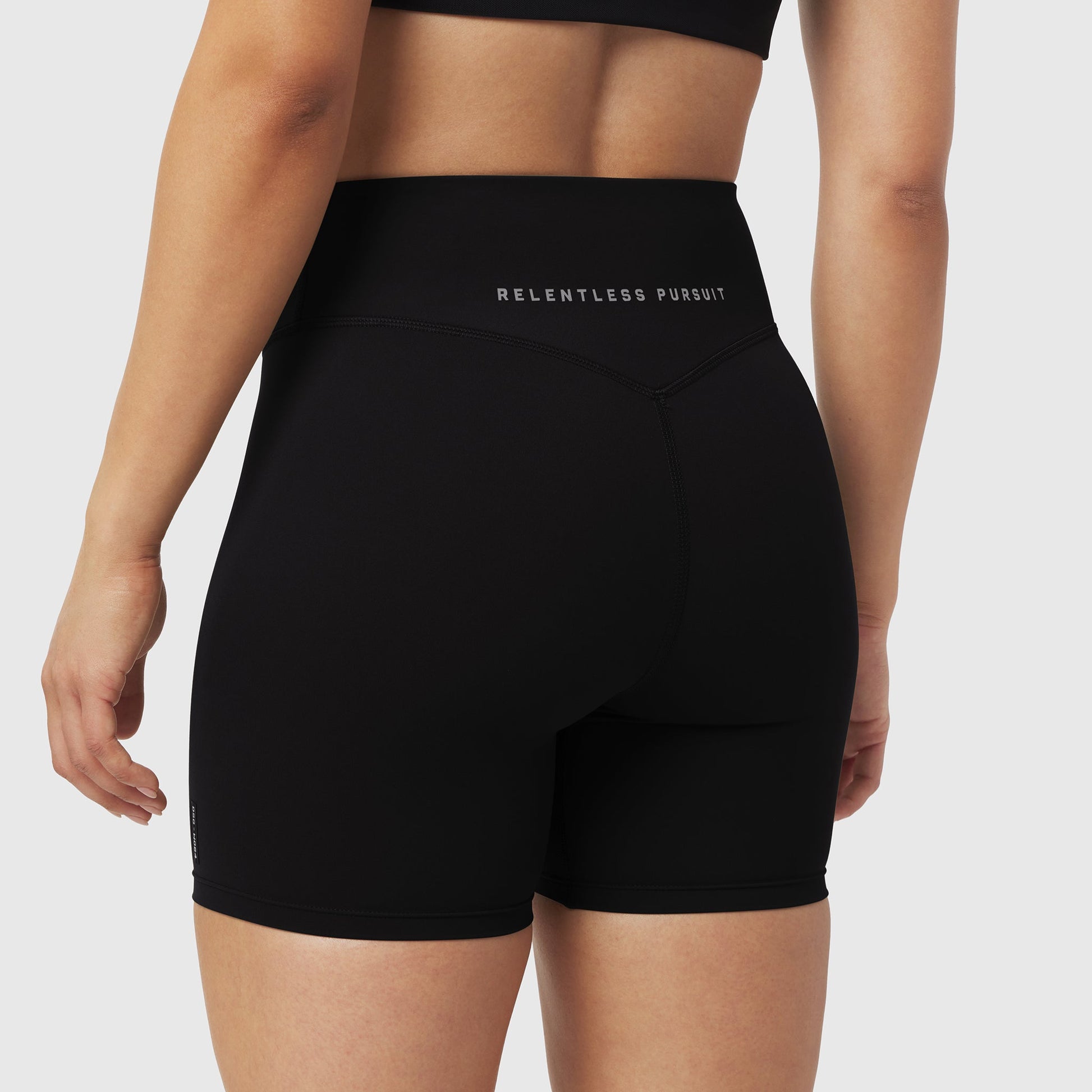 W064. LYCRA® ADAPTIV Biker Short Black | ASRV Online