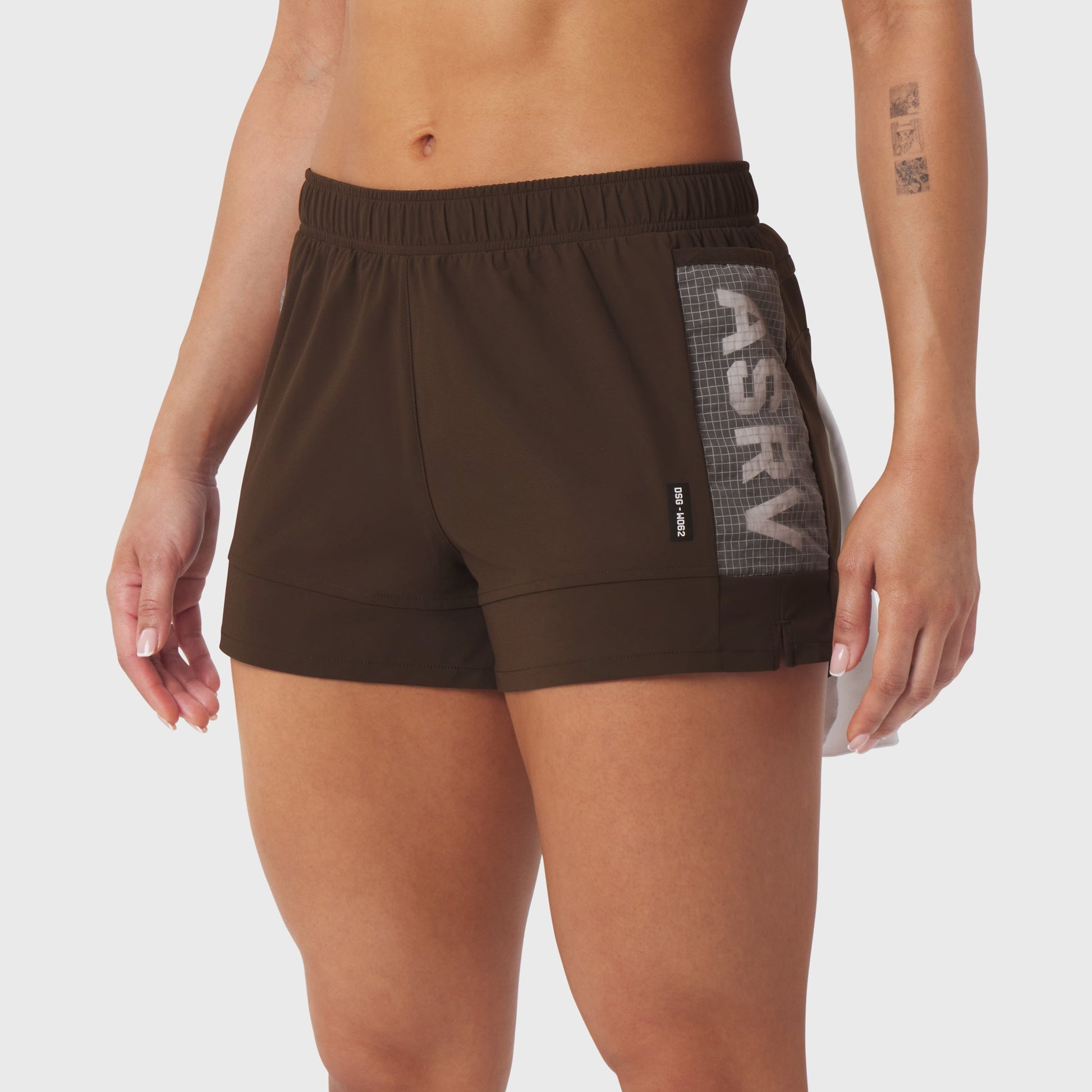 W062. Tetra-Lite® Adventure Short Dark Earth | ASRV Discount