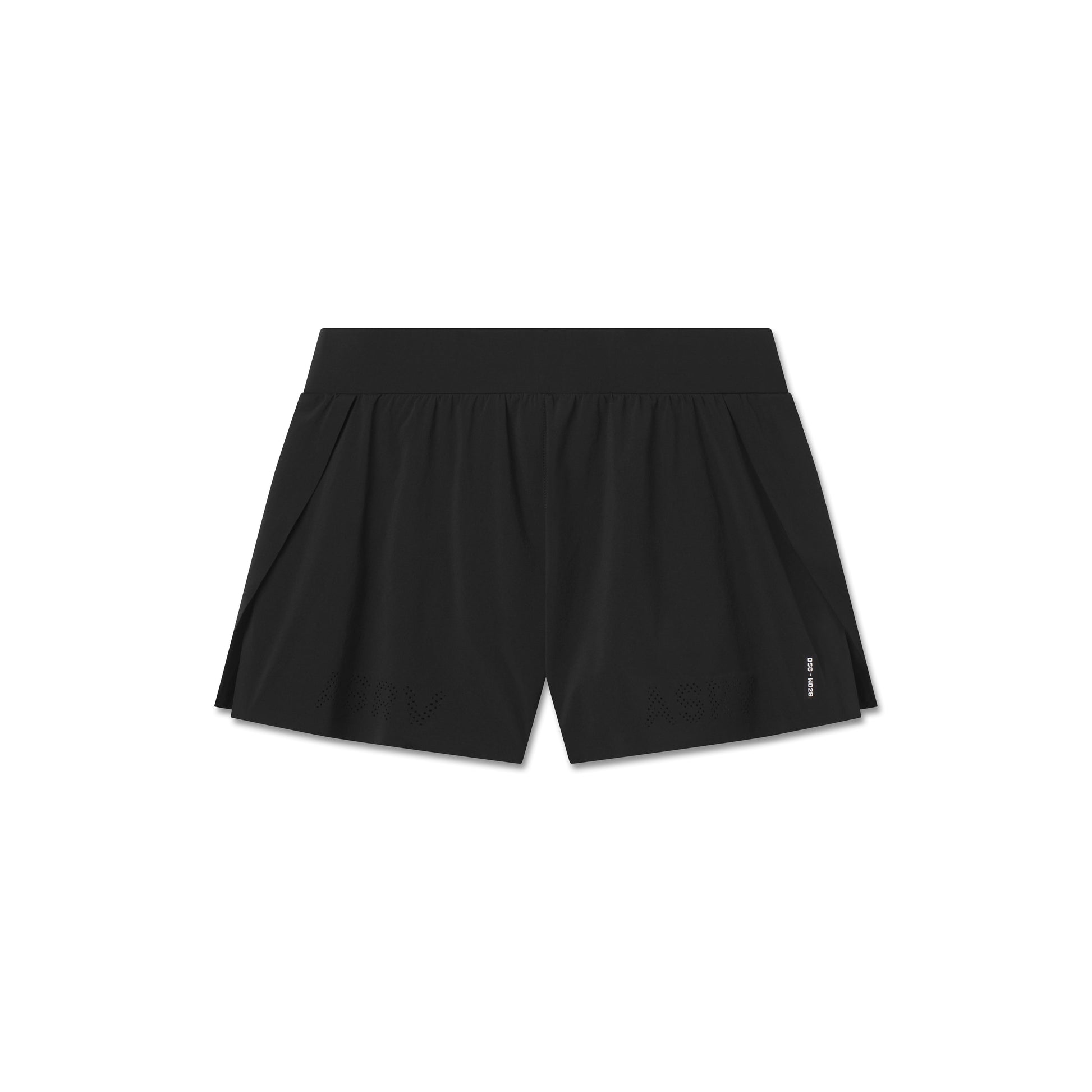 W026. Aerotex™ Side Split Run Short Black | ASRV near me