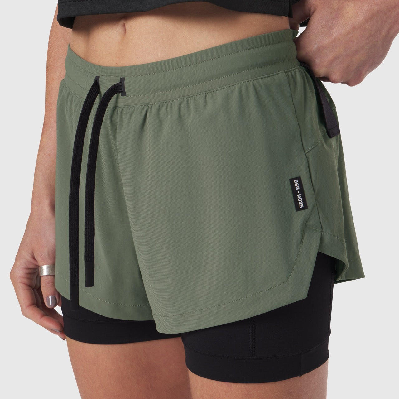 W025. Tetra-Lite® Liner Short Sage | ASRV on sale