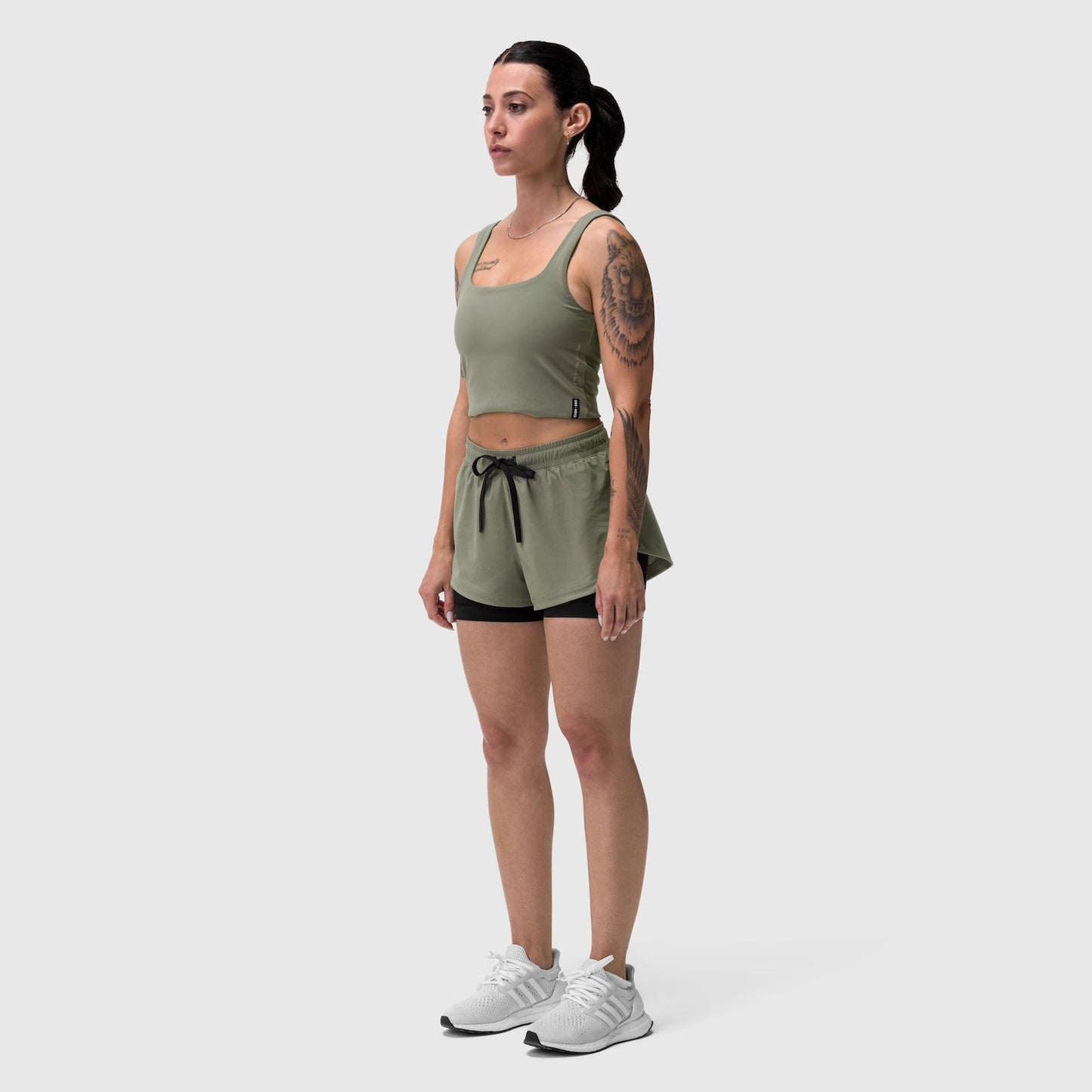 W025. Tetra-Lite® Liner Short Sage | ASRV on sale