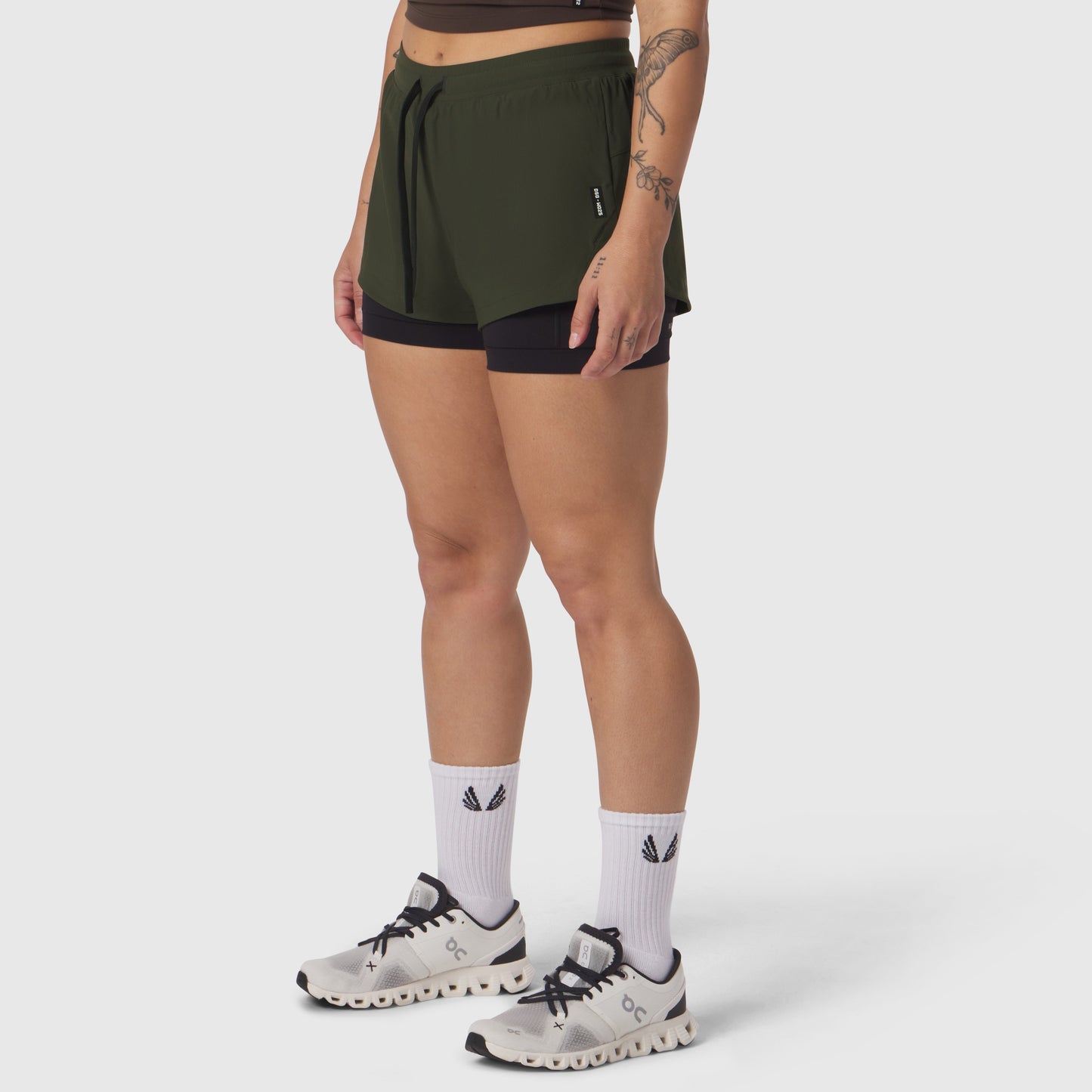 W025. Tetra-Lite® Liner Short Olive | ASRV discount
