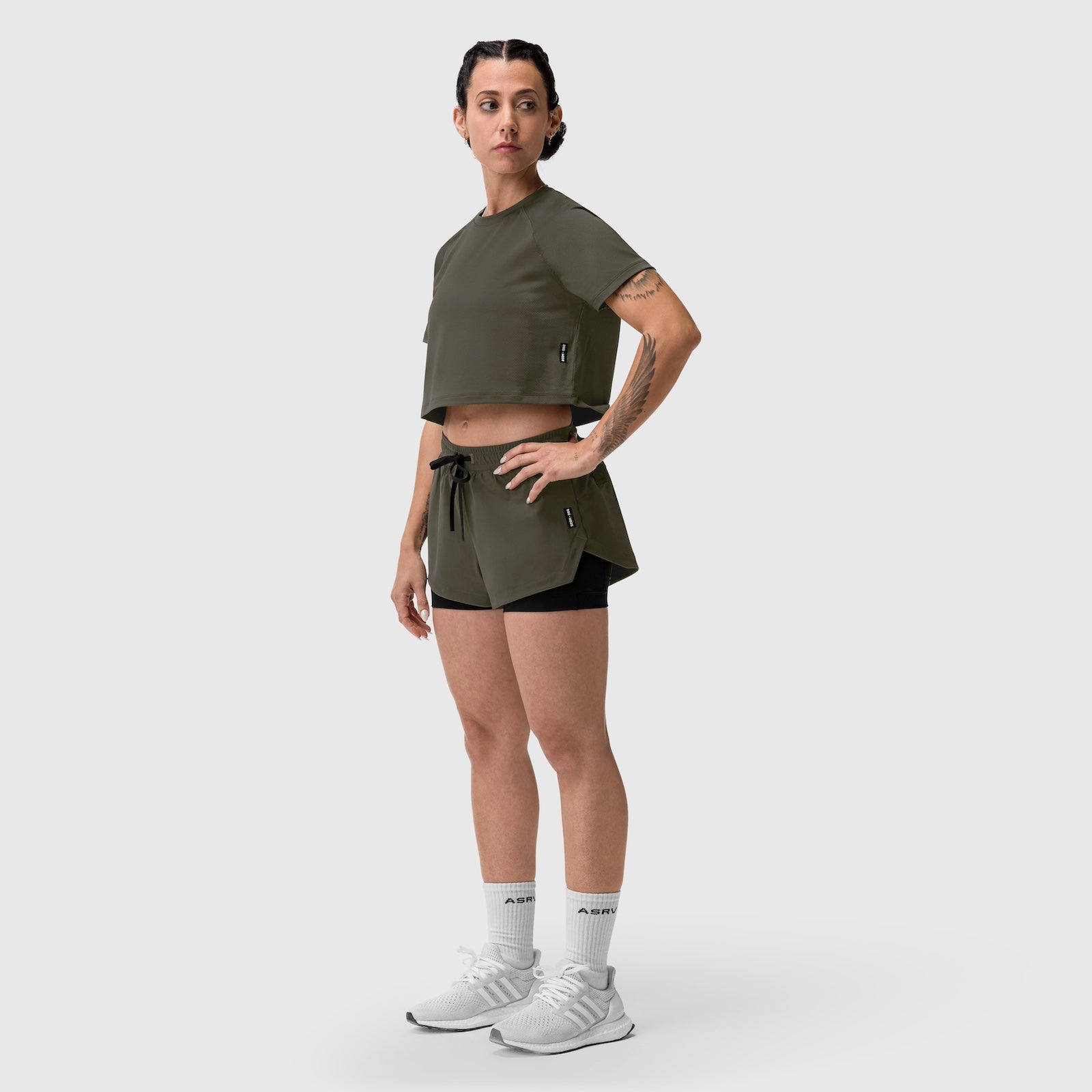 W025. Tetra-Lite® Liner Short Olive | ASRV discount