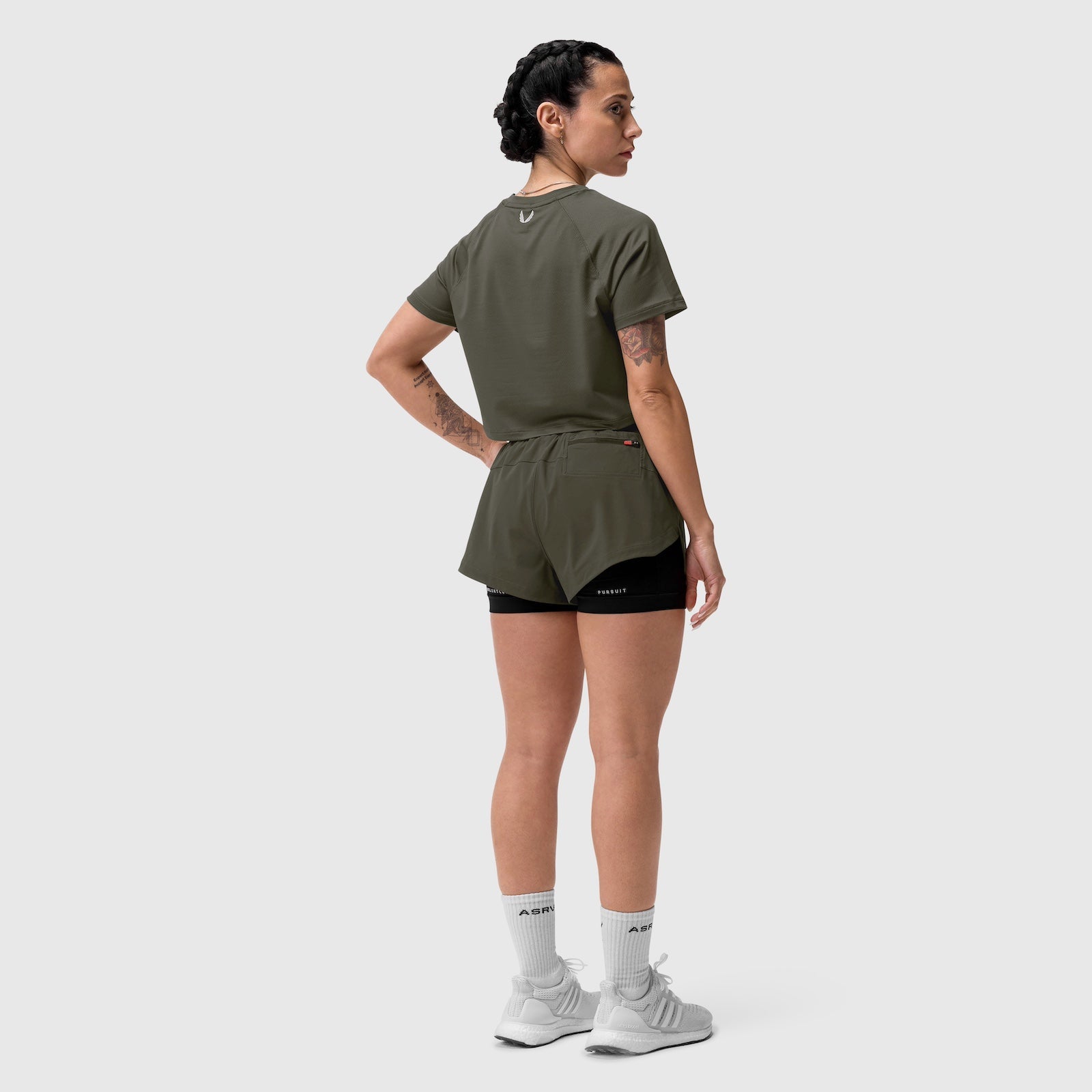 W025. Tetra-Lite® Liner Short Olive | ASRV discount