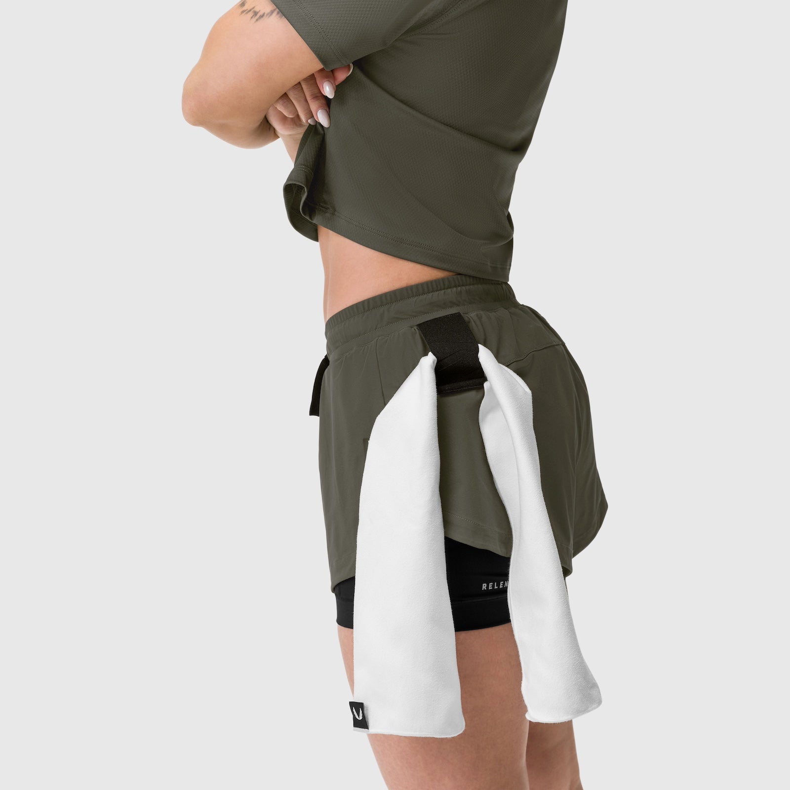 W025. Tetra-Lite® Liner Short Olive | ASRV discount