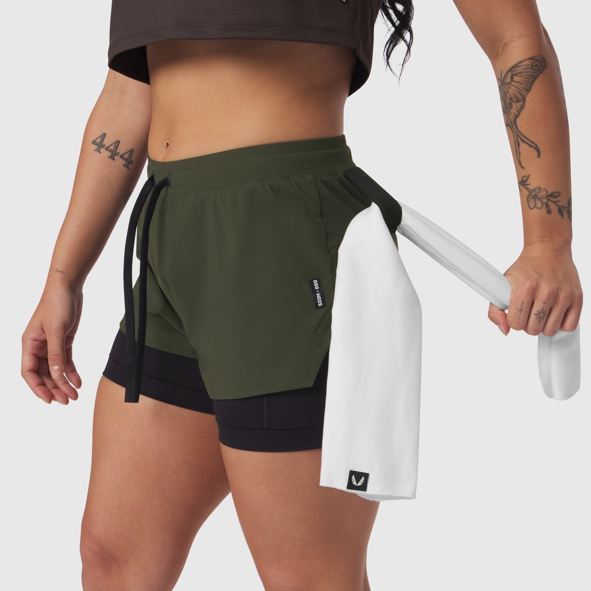 W025. Tetra-Lite® Liner Short Olive | ASRV discount