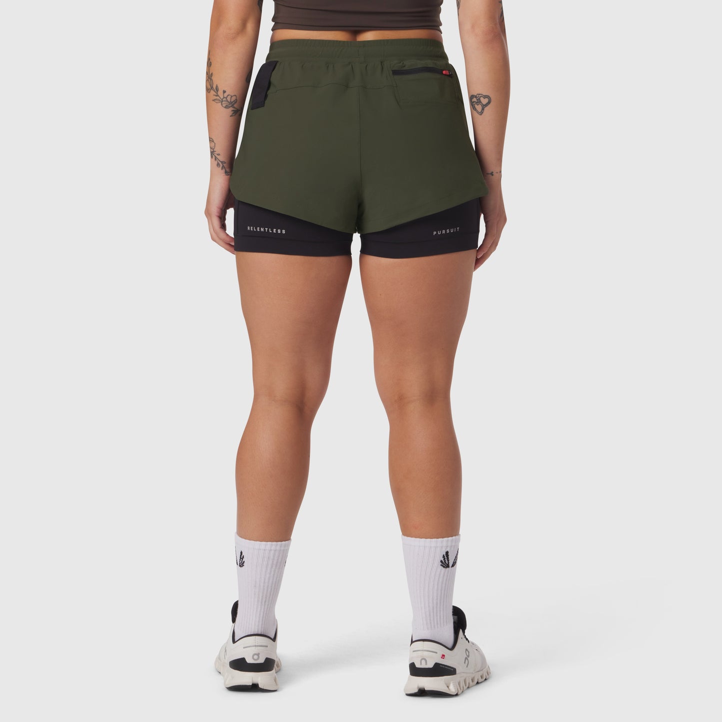 W025. Tetra-Lite® Liner Short Olive | ASRV discount