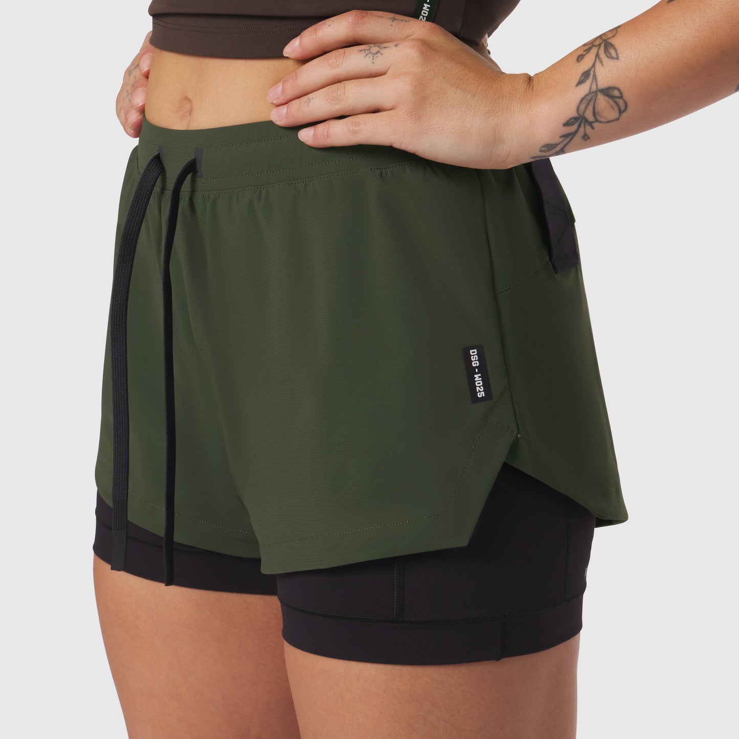 W025. Tetra-Lite® Liner Short Olive | ASRV discount