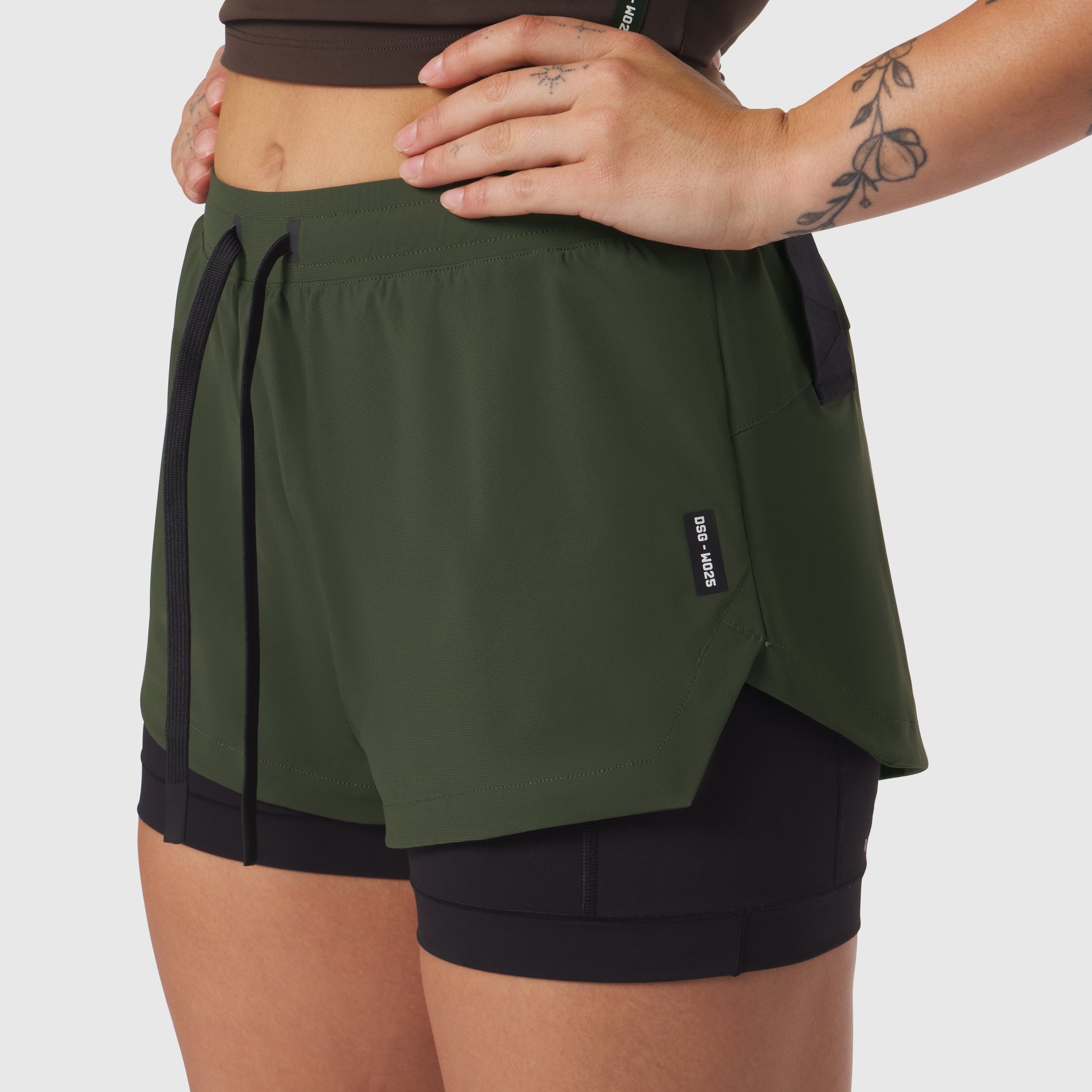 W025. Tetra-Lite® Liner Short Olive | ASRV discount