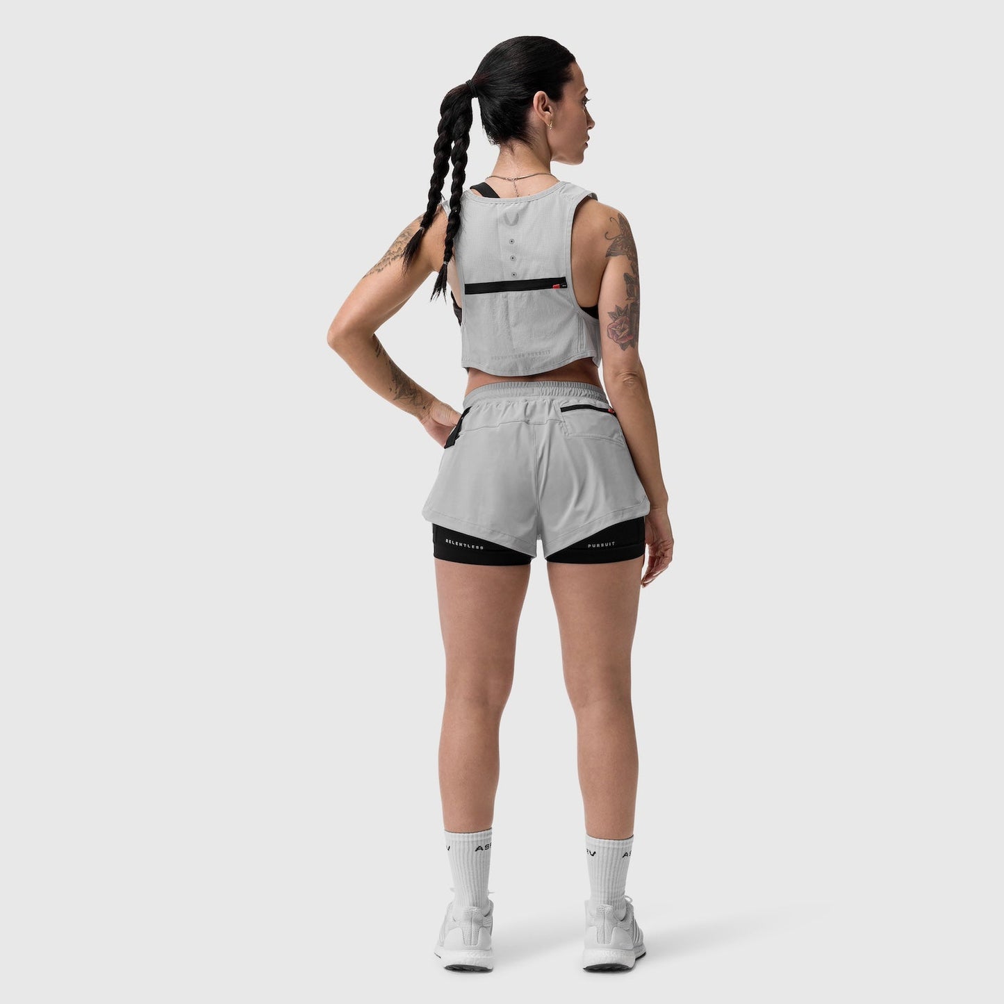 W025. Tetra-Lite® Liner Short Slate Grey | ASRV Online