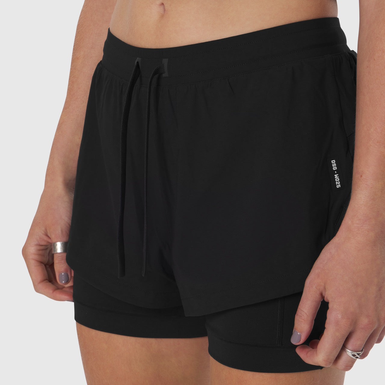 W025. Tetra-Lite® Liner Short Black | ASRV Discount
