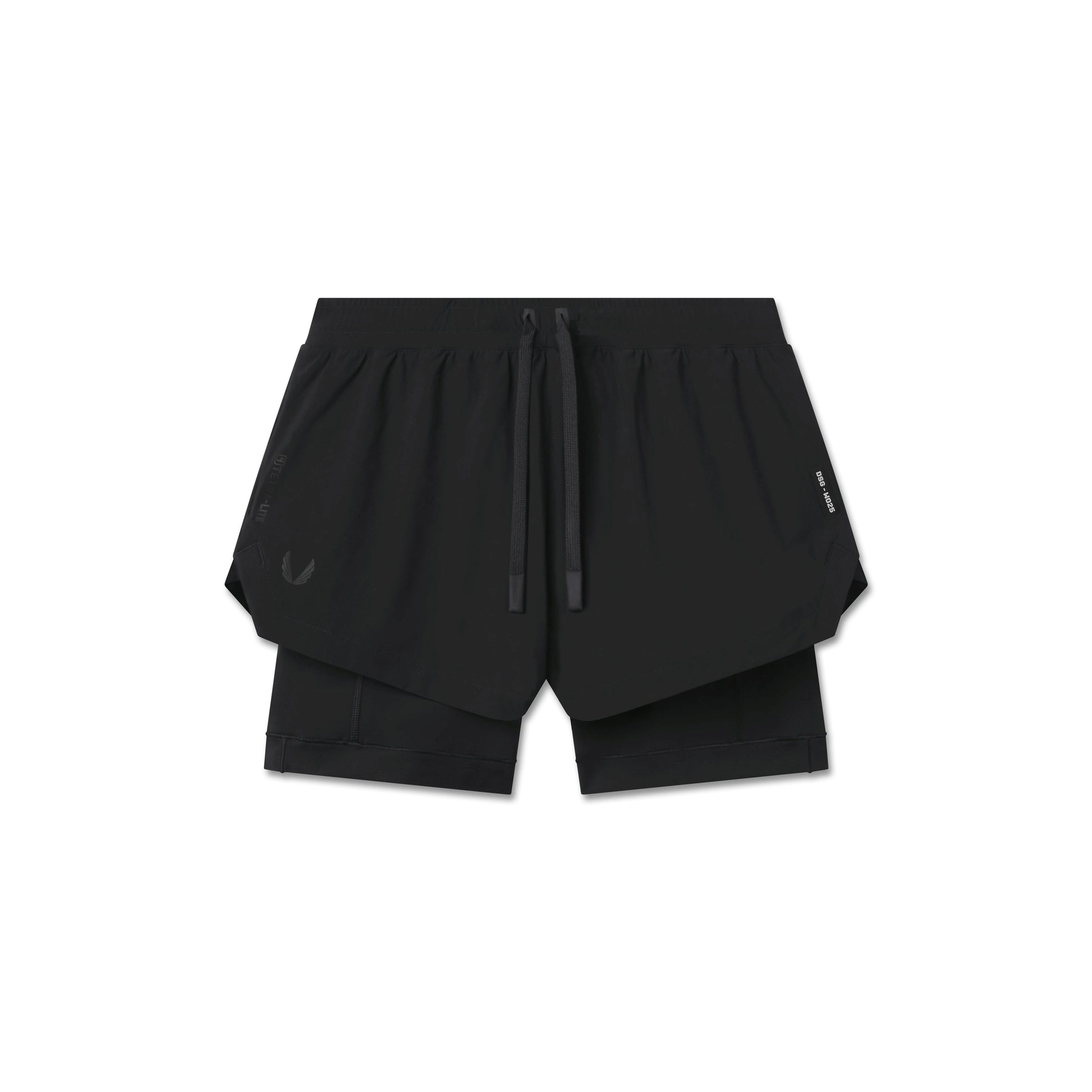 W025. Tetra-Lite® Liner Short Black | ASRV Discount