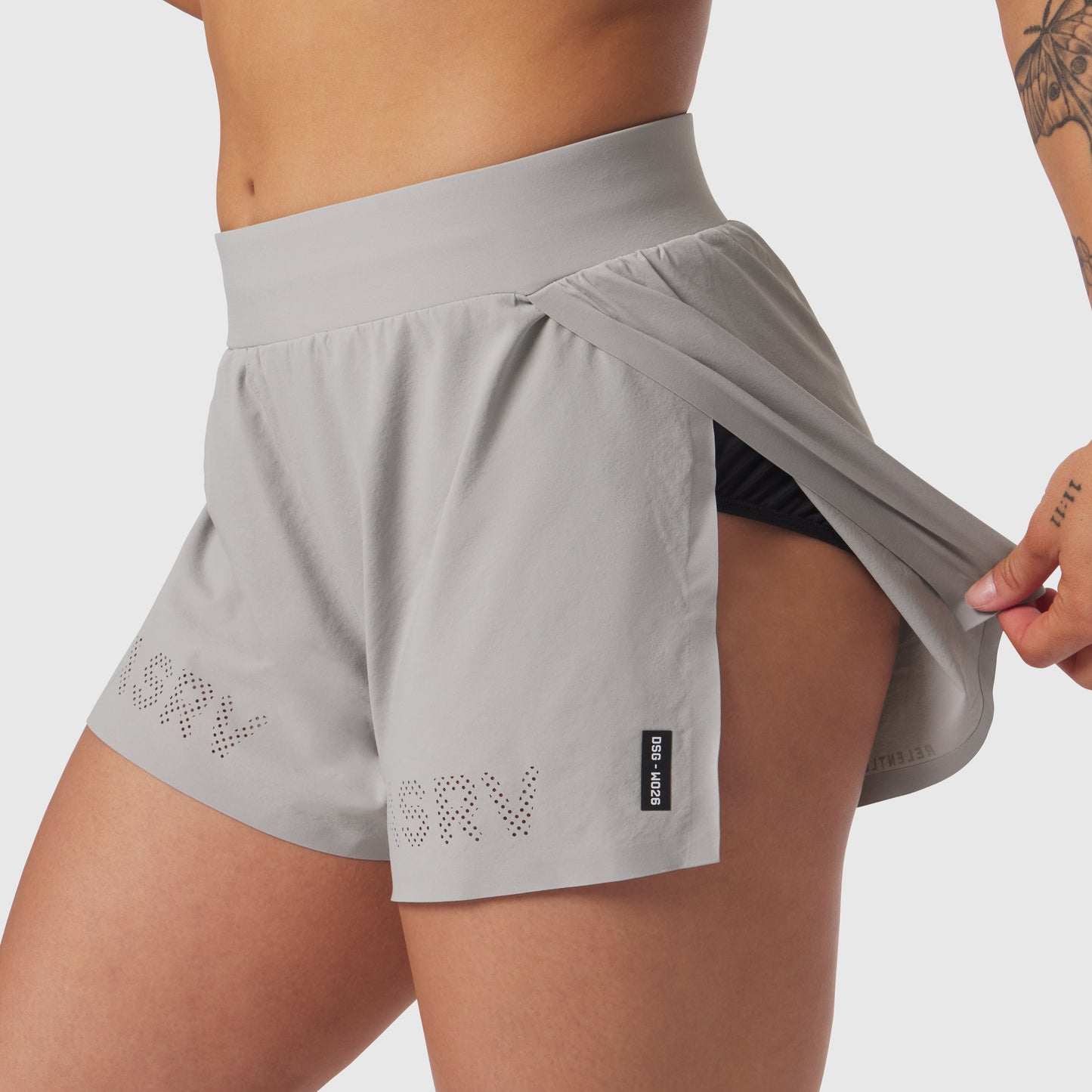 W026. Aerotex™ Side Split Run Short Slate Grey | ASRV near me