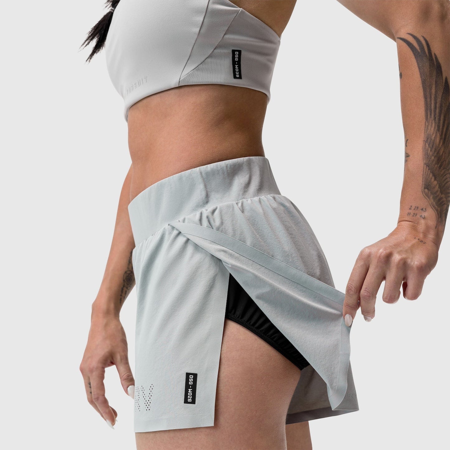 W026. Aerotex™ Side Split Run Short Slate Grey | ASRV near me