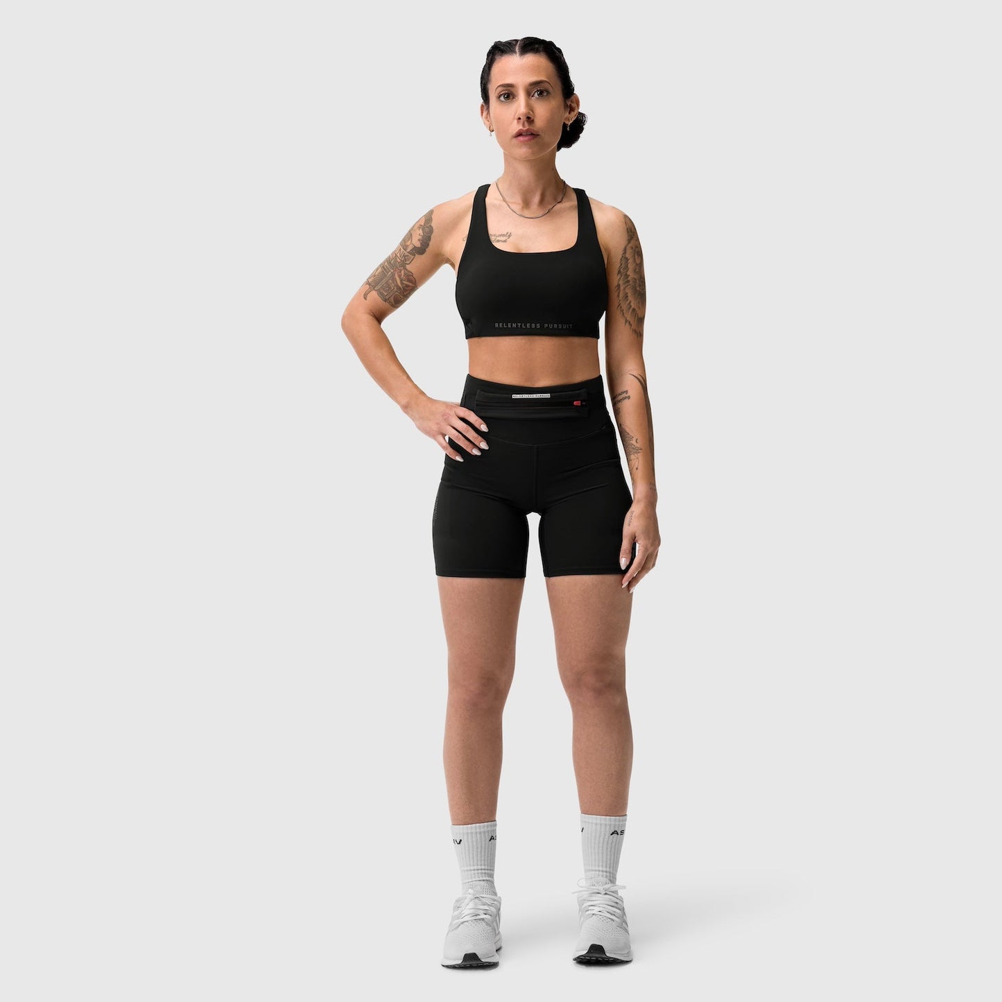W029. LYCRA® 3-in-1 Biker Short Black | ASRV US