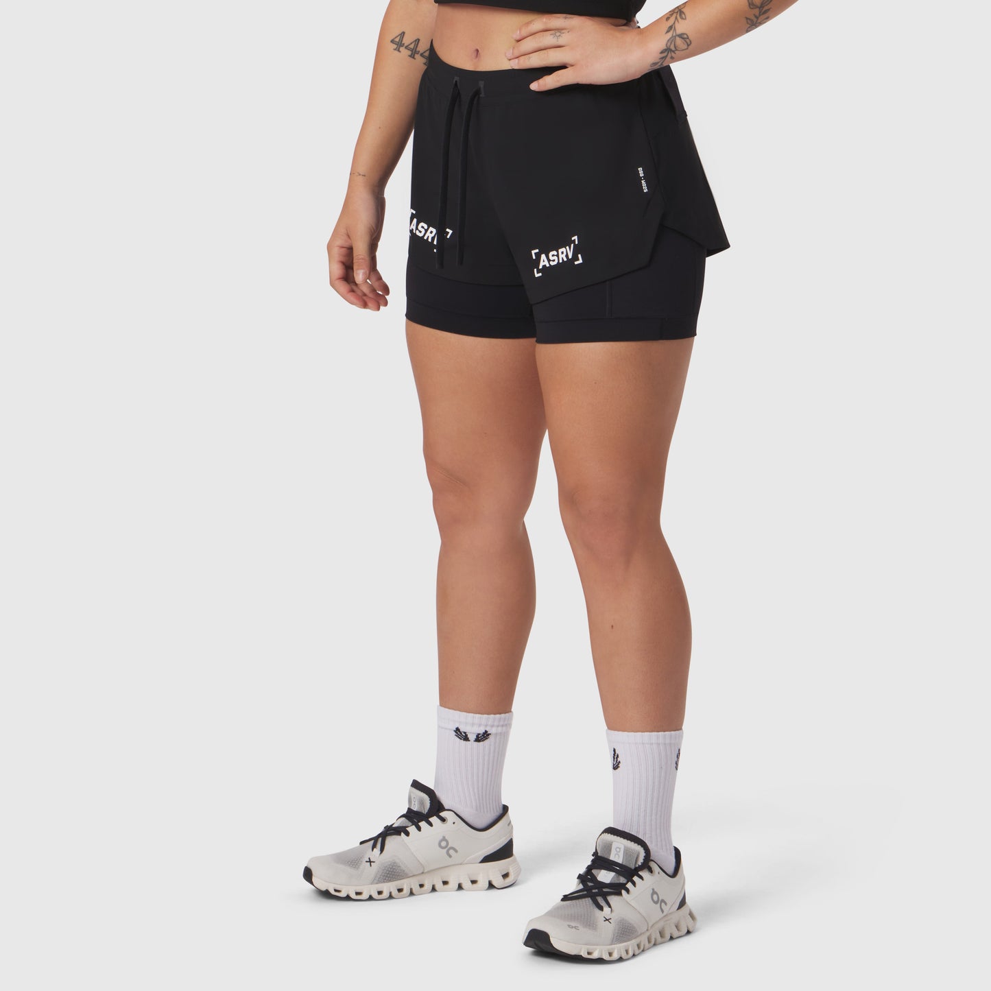 W025. Tetra-Lite® Liner Short Black "Bracket" | ASRV sale