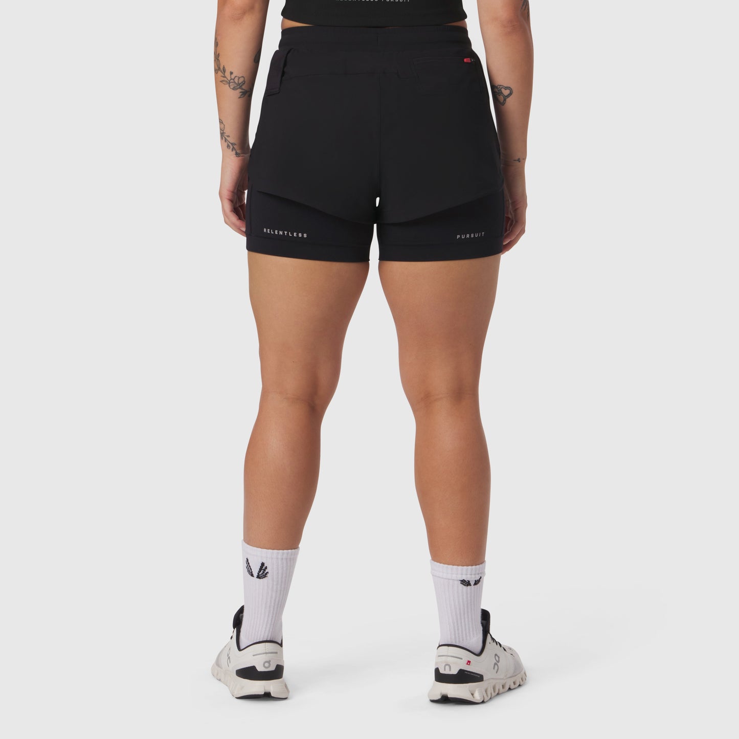 W025. Tetra-Lite® Liner Short Black "Bracket" | ASRV sale