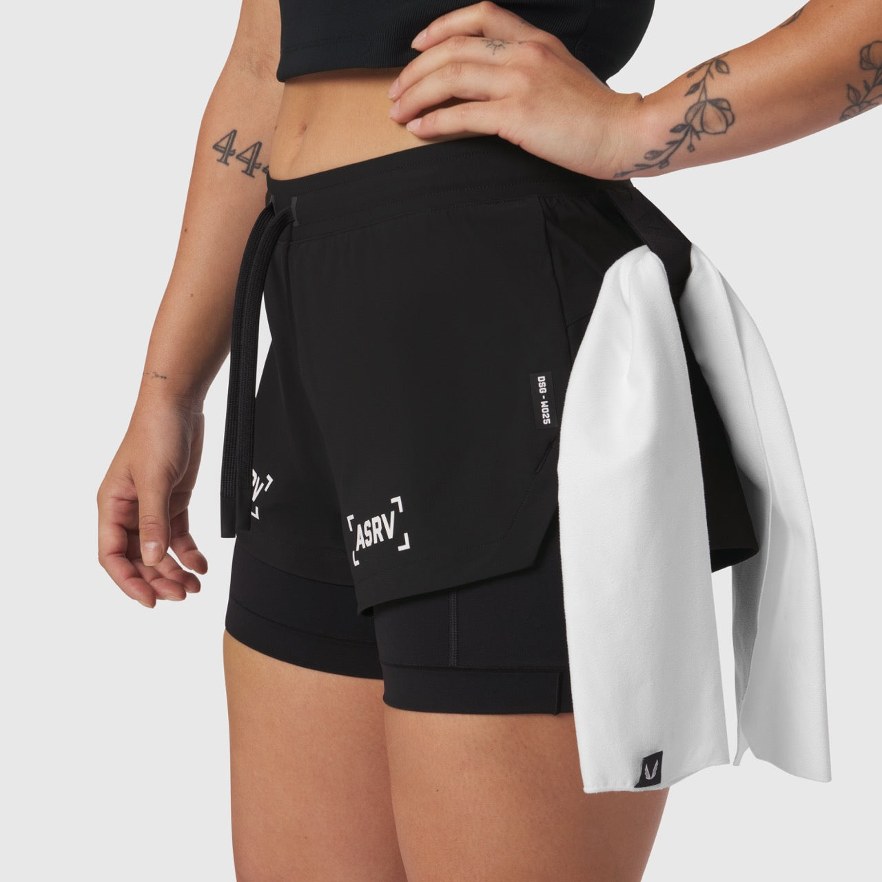 W025. Tetra-Lite® Liner Short Black "Bracket" | ASRV sale