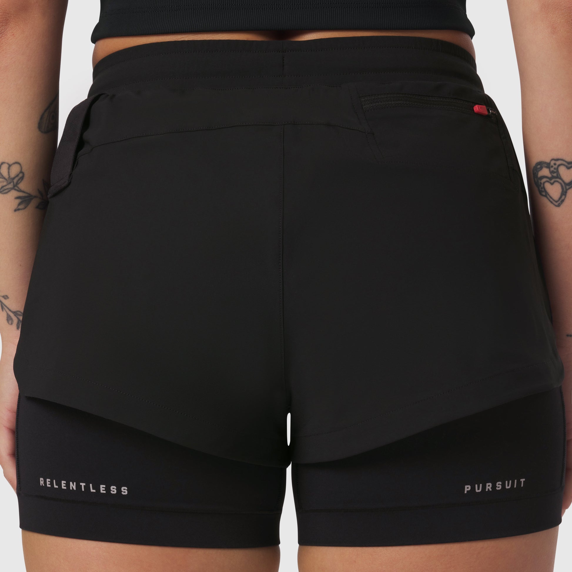 W025. Tetra-Lite® Liner Short Black "Bracket" | ASRV sale