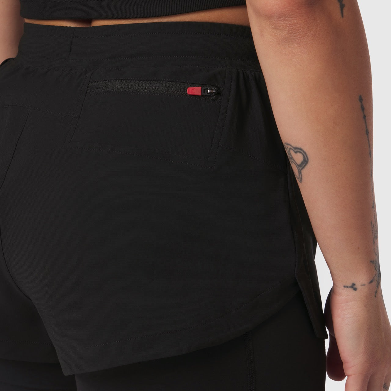 W025. Tetra-Lite® Liner Short Black "Bracket" | ASRV sale