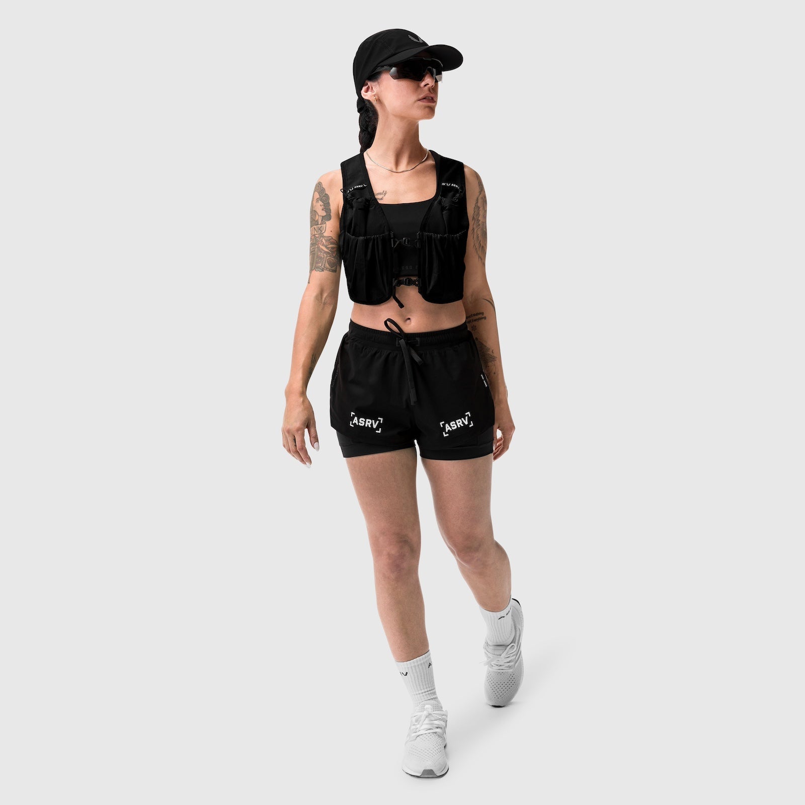 W025. Tetra-Lite® Liner Short Black "Bracket" | ASRV sale