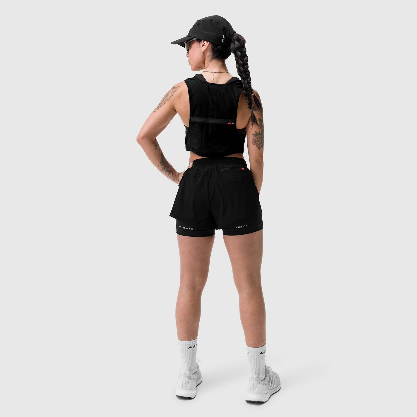 W025. Tetra-Lite® Liner Short Black "Bracket" | ASRV sale