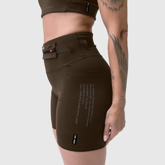 W029. LYCRA® 3-in-1 Biker Short Dark Earth | ASRV Online