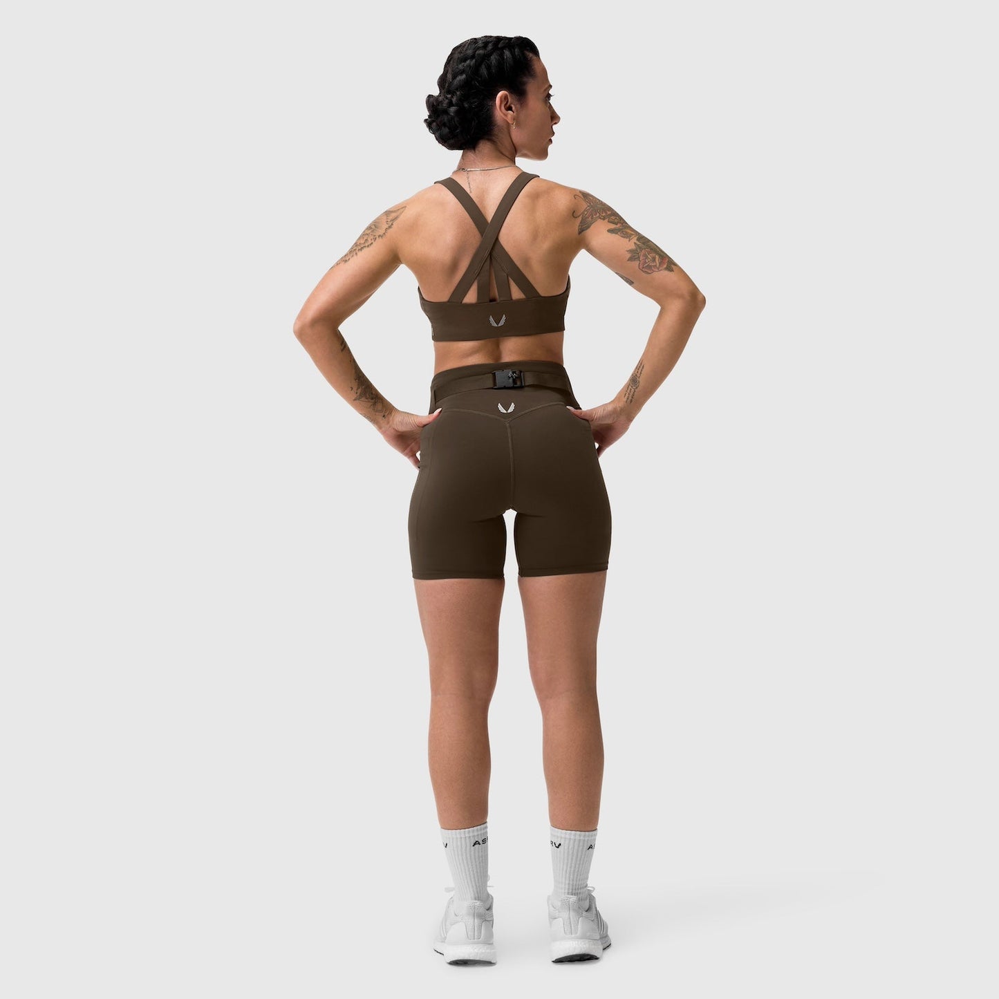 W029. LYCRA® 3-in-1 Biker Short Dark Earth | ASRV Online