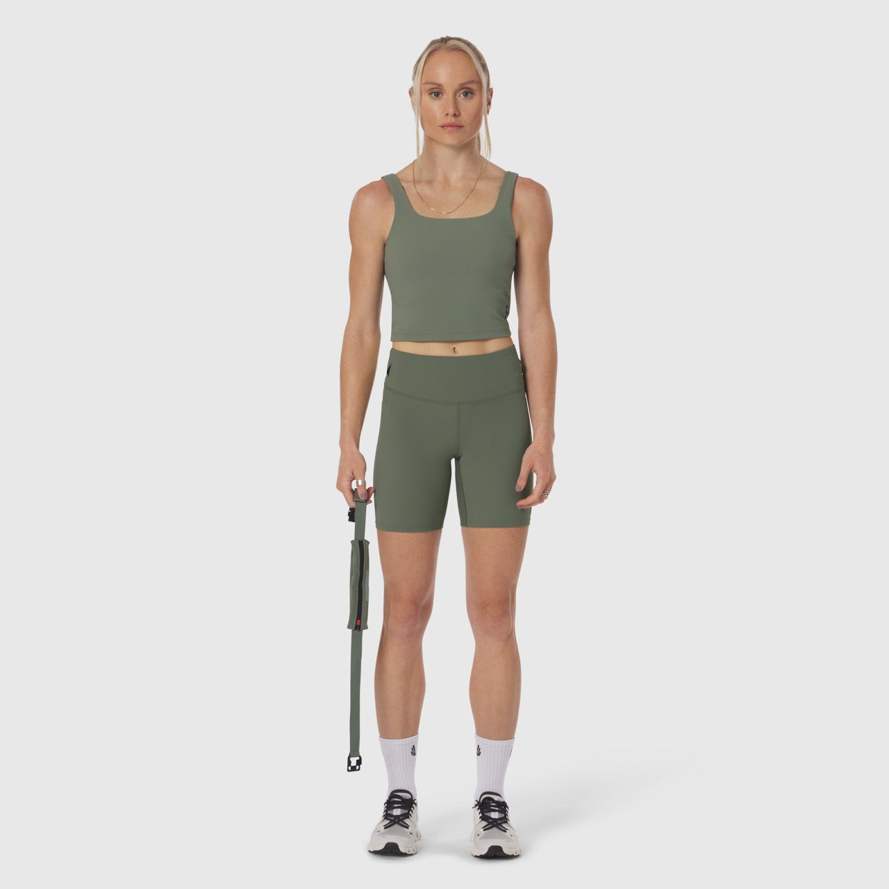 W029. LYCRA® 3-in-1 Biker Short Sage | ASRV Discount