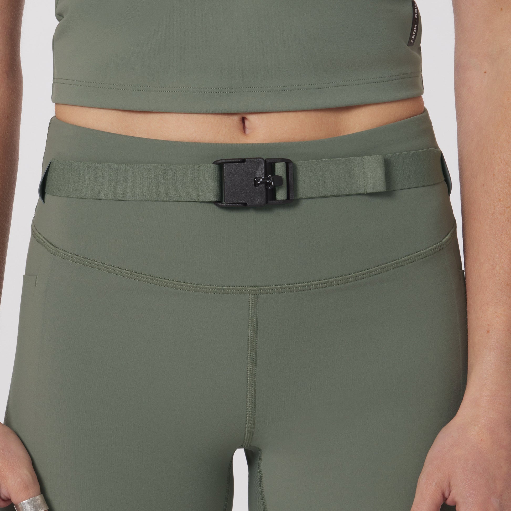 W029. LYCRA® 3-in-1 Biker Short Sage | ASRV Discount