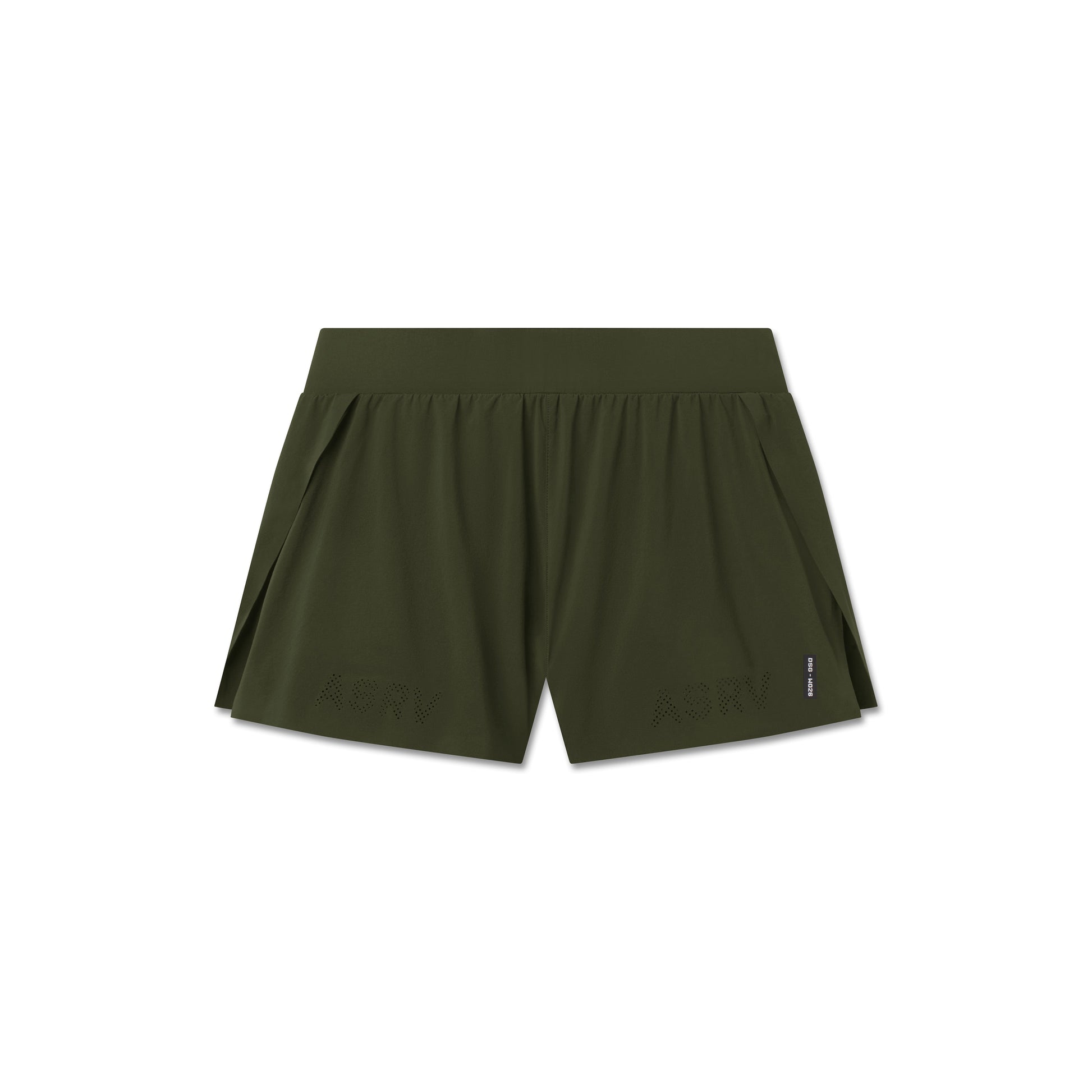 W026. Aerotex™ Side Split Run Short Olive | ASRV near me