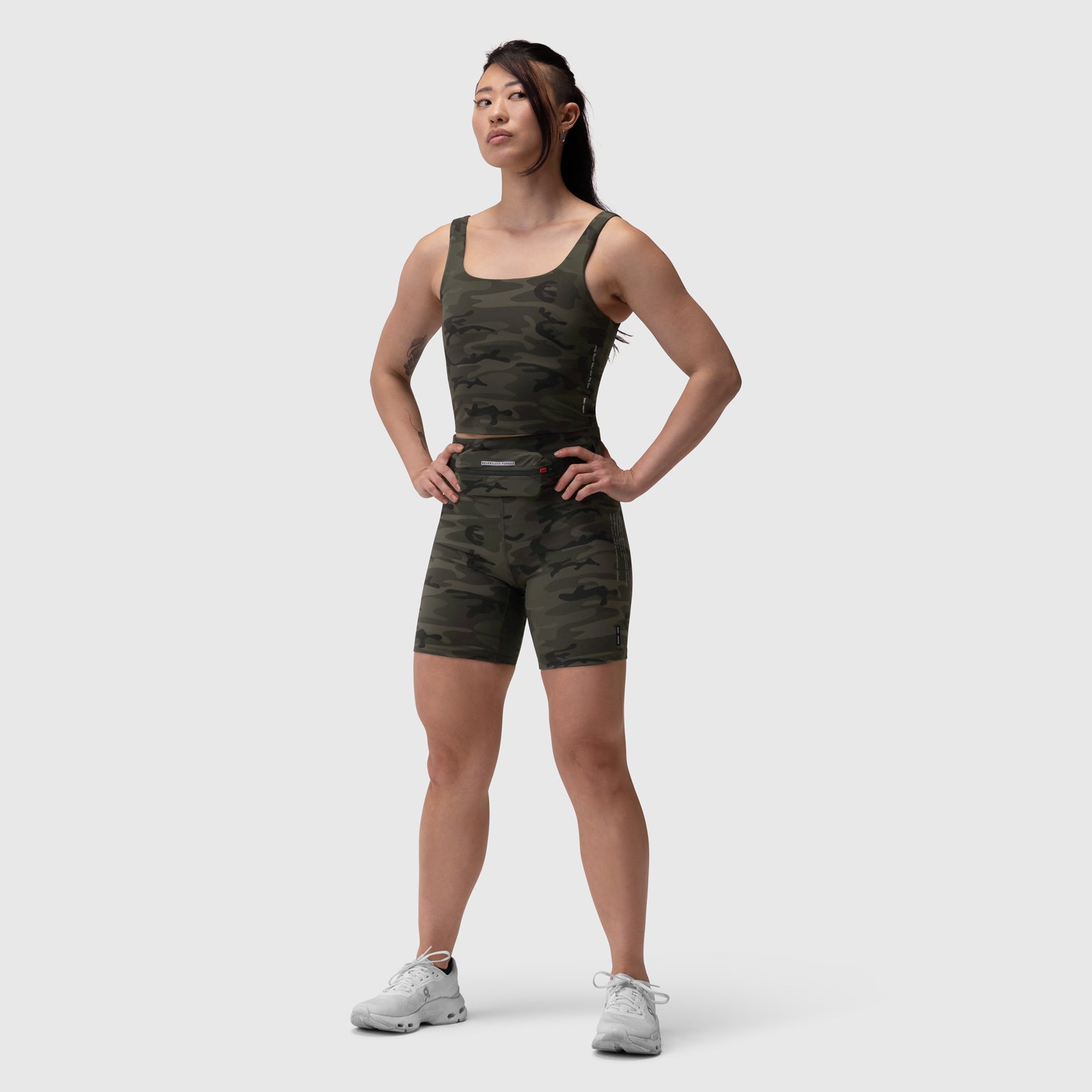 W029. LYCRA® 3-in-1 Biker Short Dark Camo | ASRV US