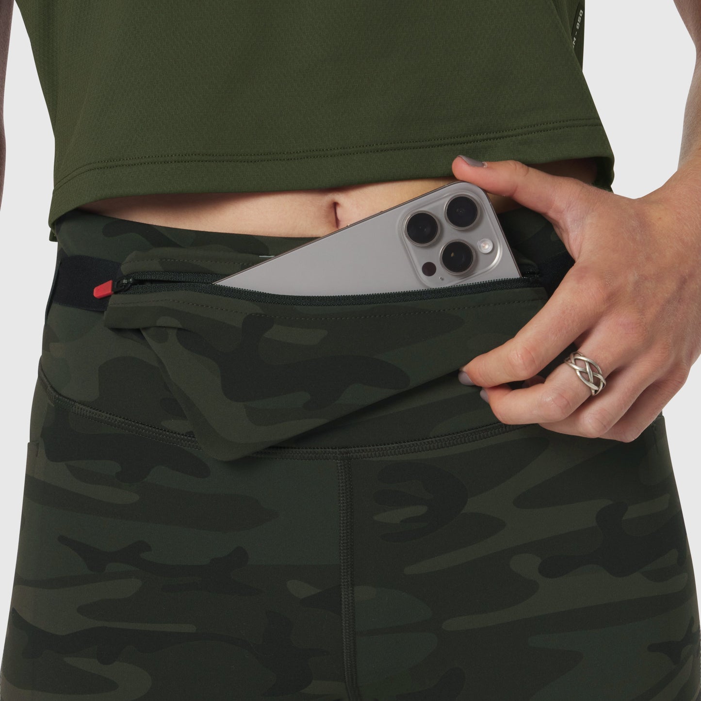 W029. LYCRA® 3-in-1 Biker Short Dark Camo | ASRV US