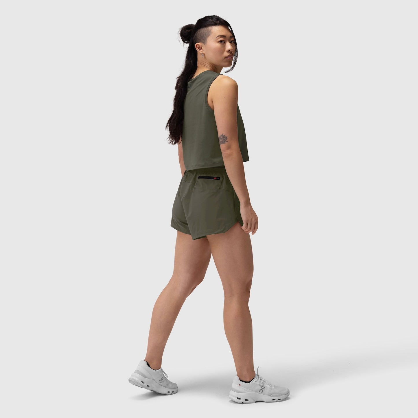 W037. Tetra-Lite® Linerless Short Olive | ASRV on sale