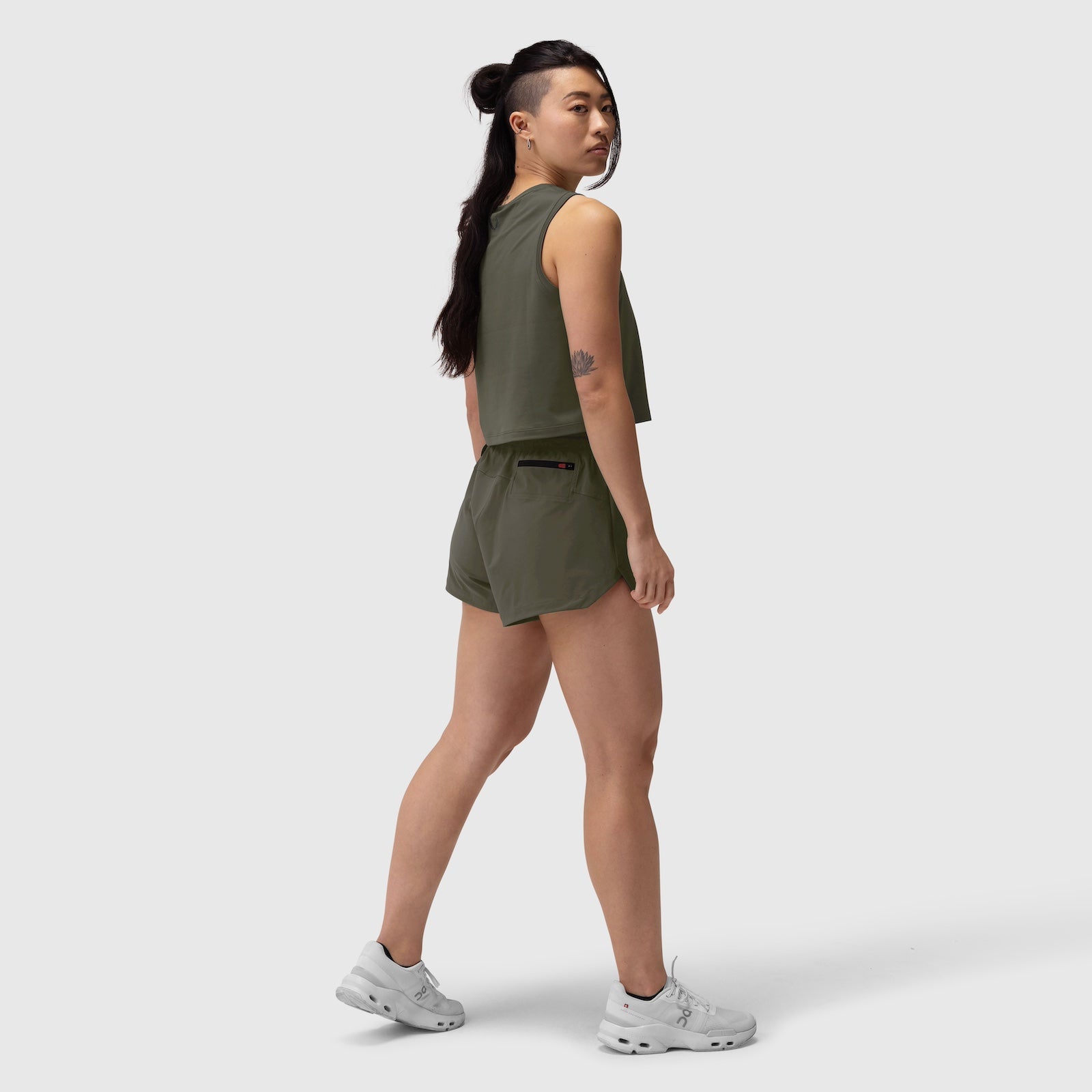 W037. Tetra-Lite® Linerless Short Olive | ASRV on sale