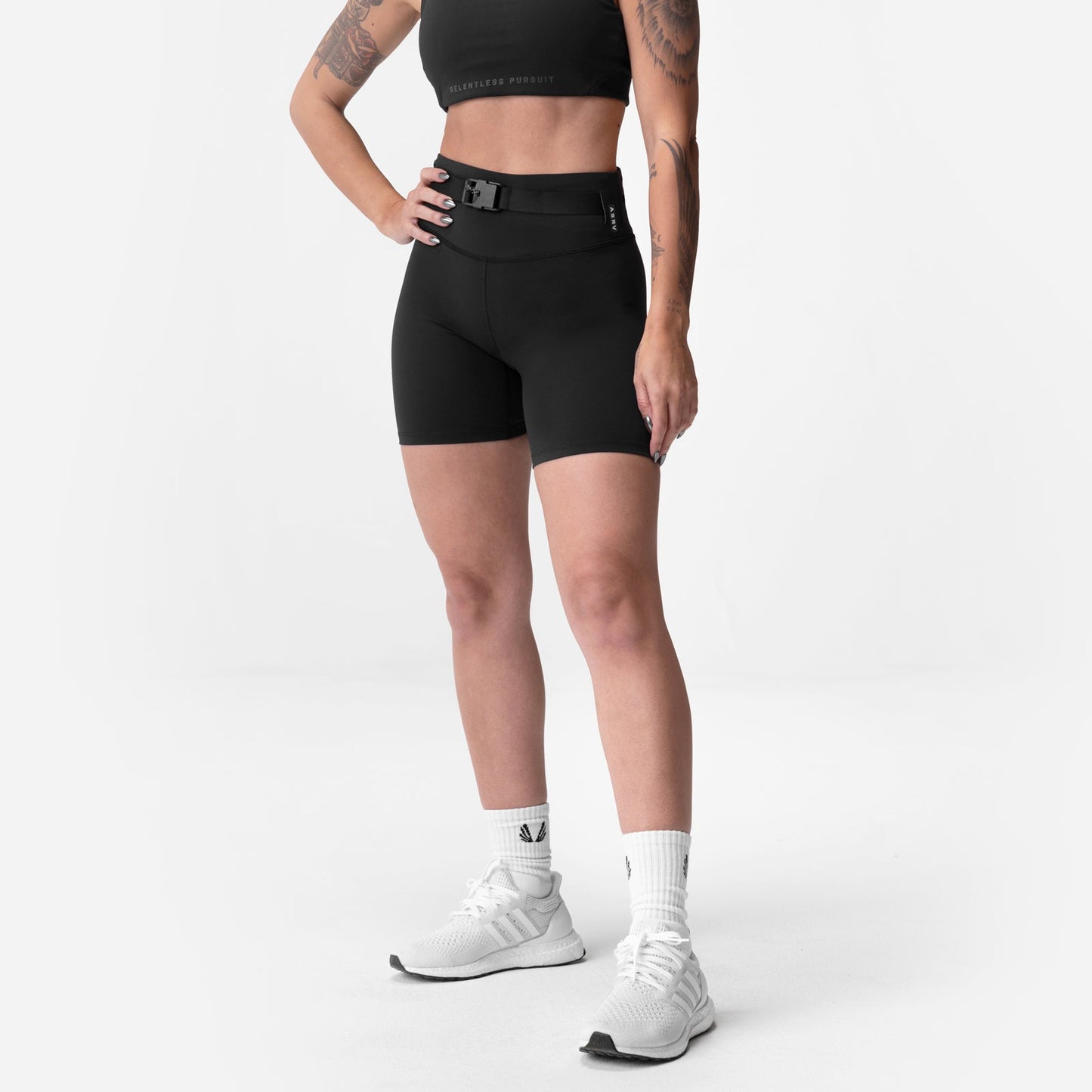 ASRV x Equinox Lycra® 3-In-1 Biker Short Black | ASRV discount