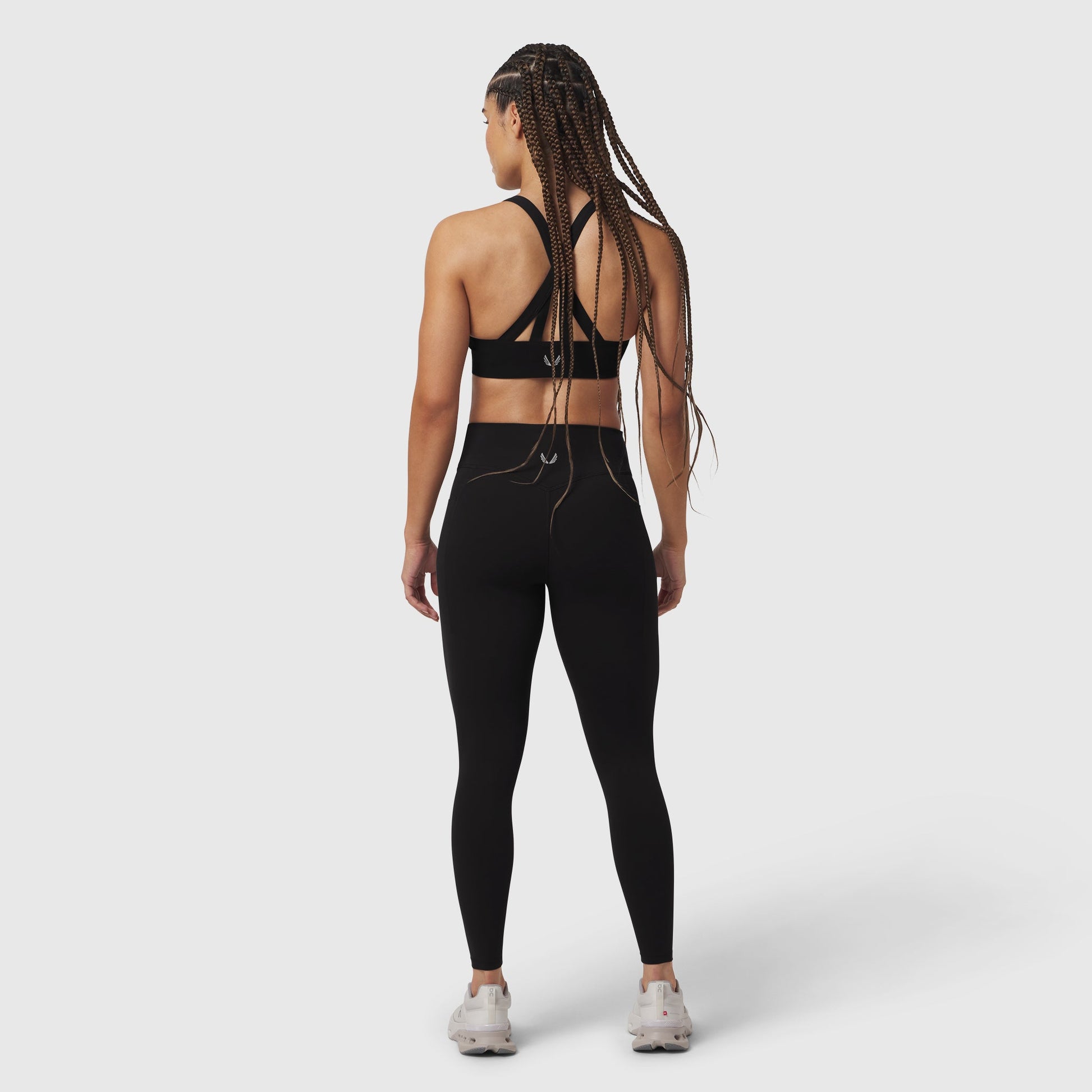 W072. LYCRA® ADAPTIV 4 Pocket Legging Black | ASRV Online