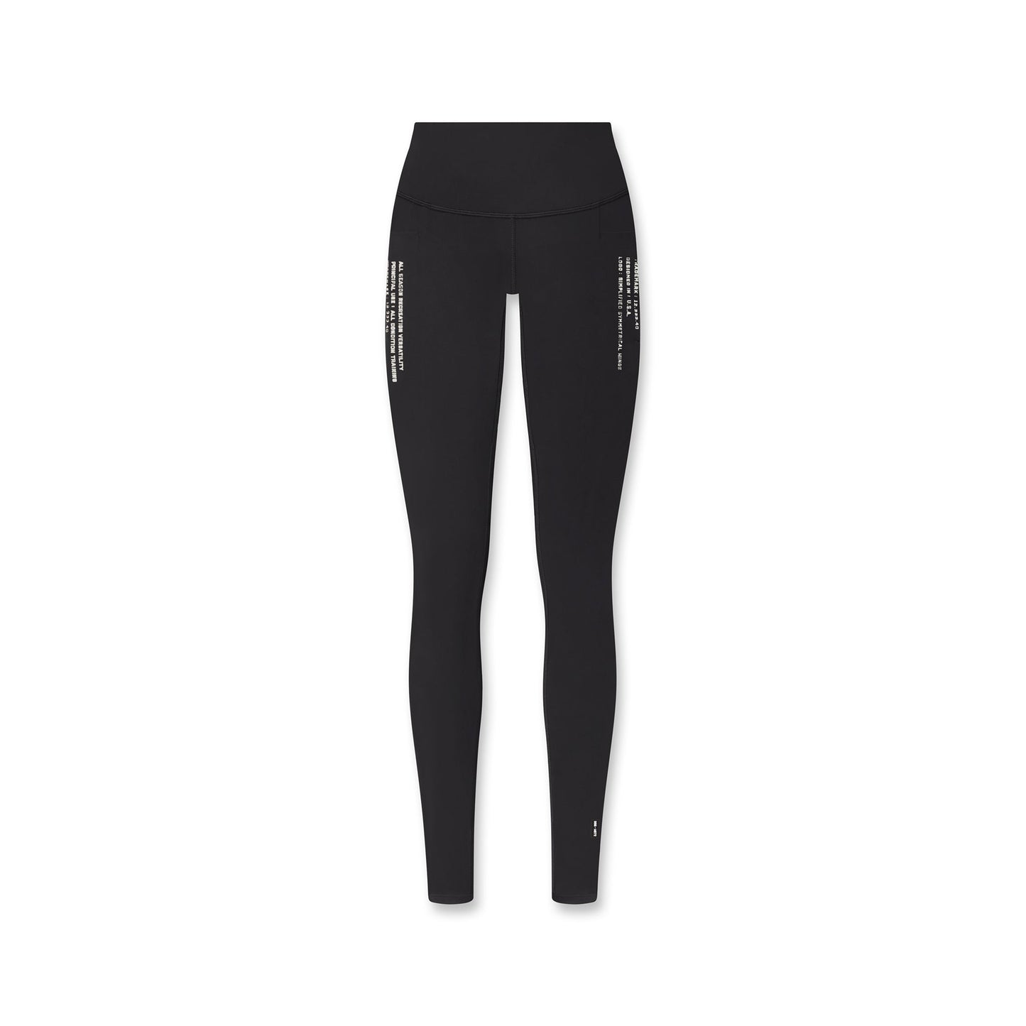 W072. LYCRA® ADAPTIV 4 Pocket Legging Black | ASRV Online
