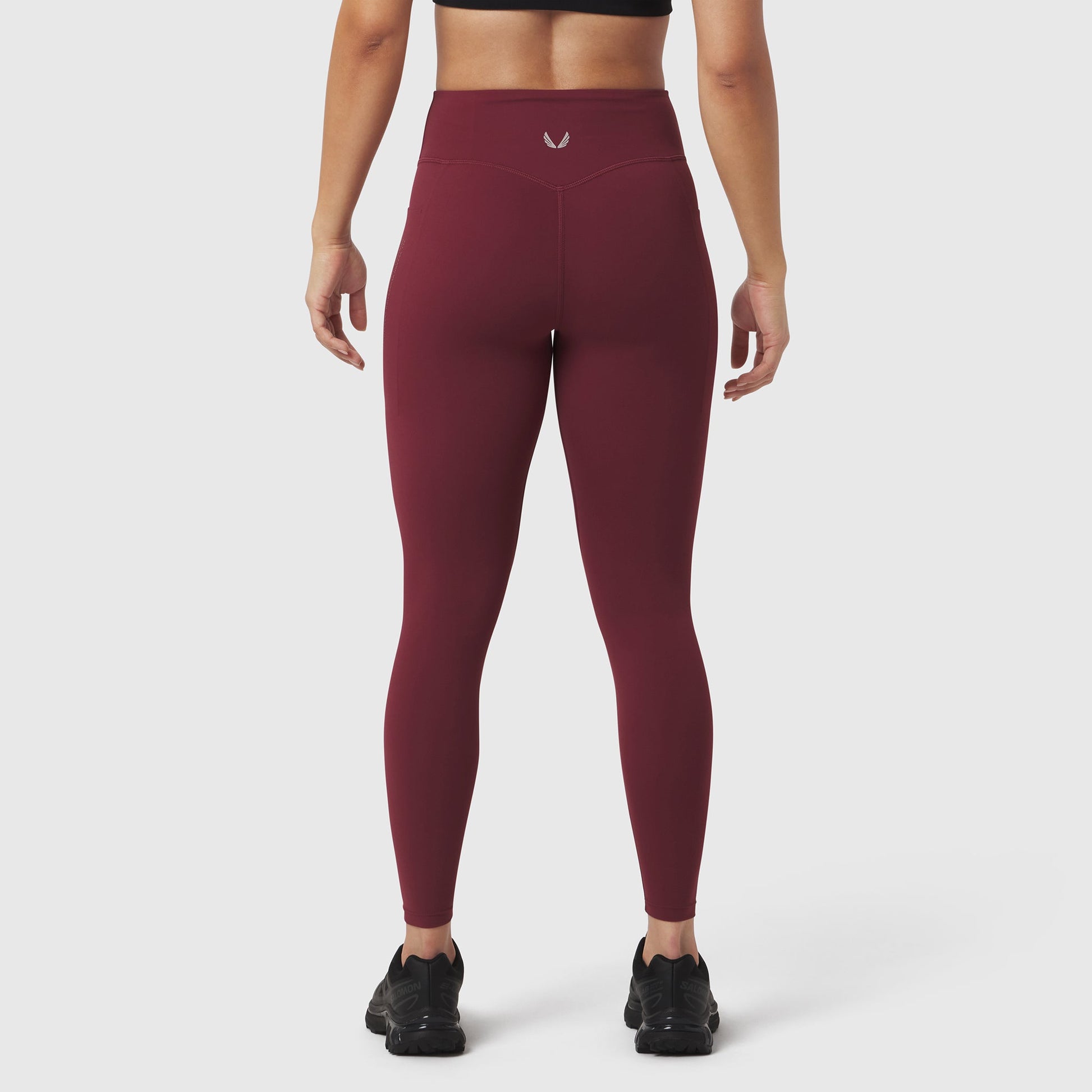 W072. LYCRA® ADAPTIV 4 Pocket Legging Crimson | ASRV Discount