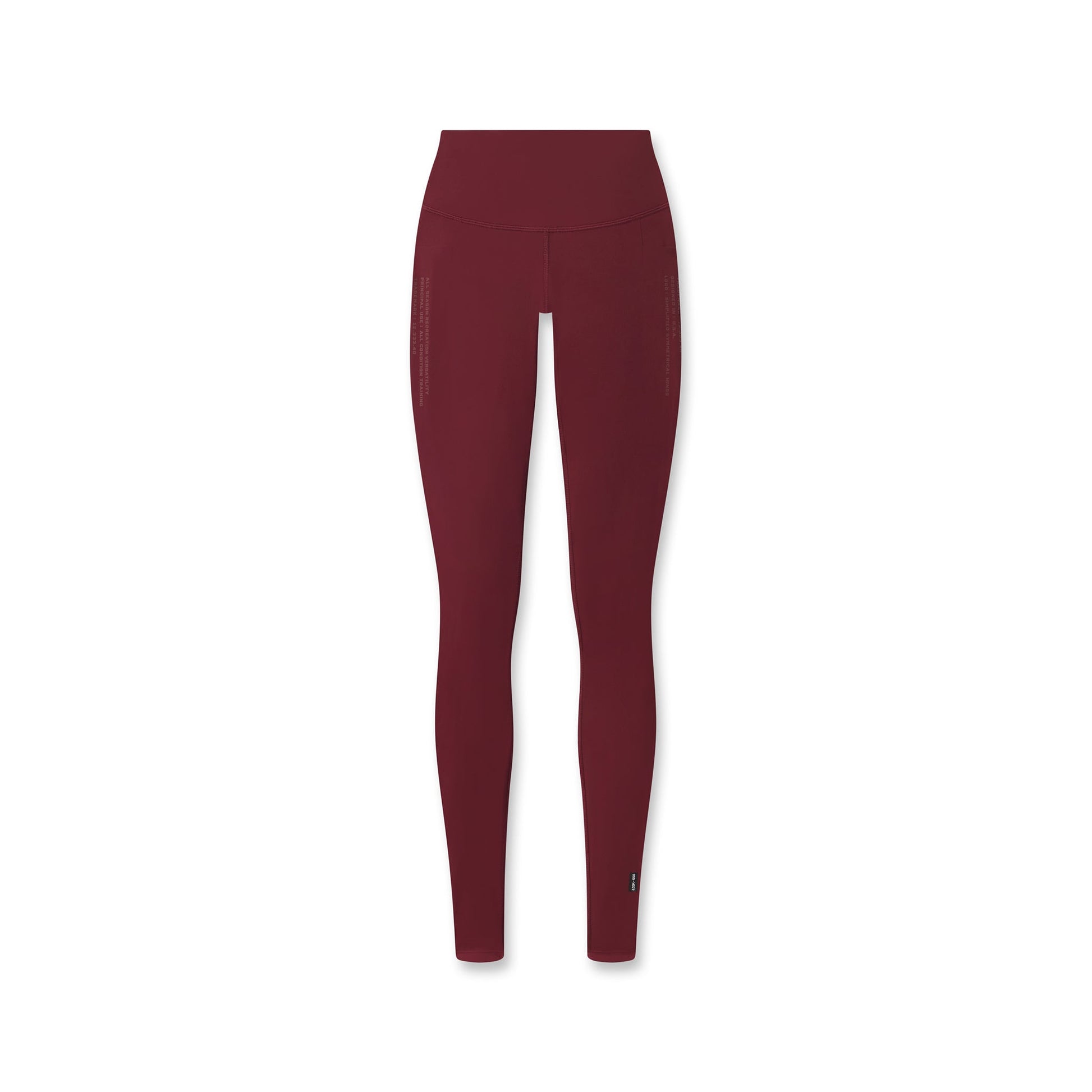 W072. LYCRA® ADAPTIV 4 Pocket Legging Crimson | ASRV Discount