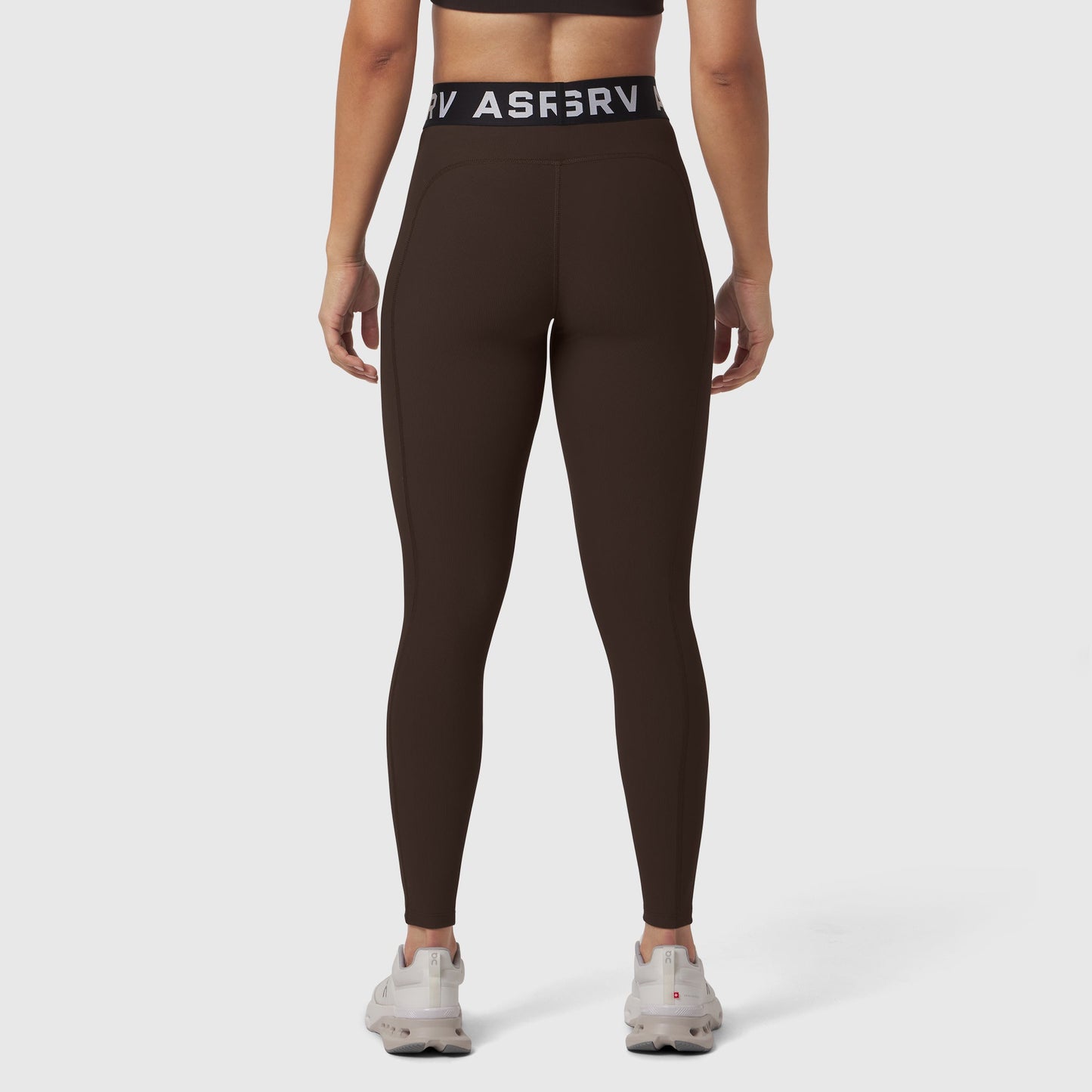 W071. LYCRA® Ribbed Legging Dark Earth | ASRV near me