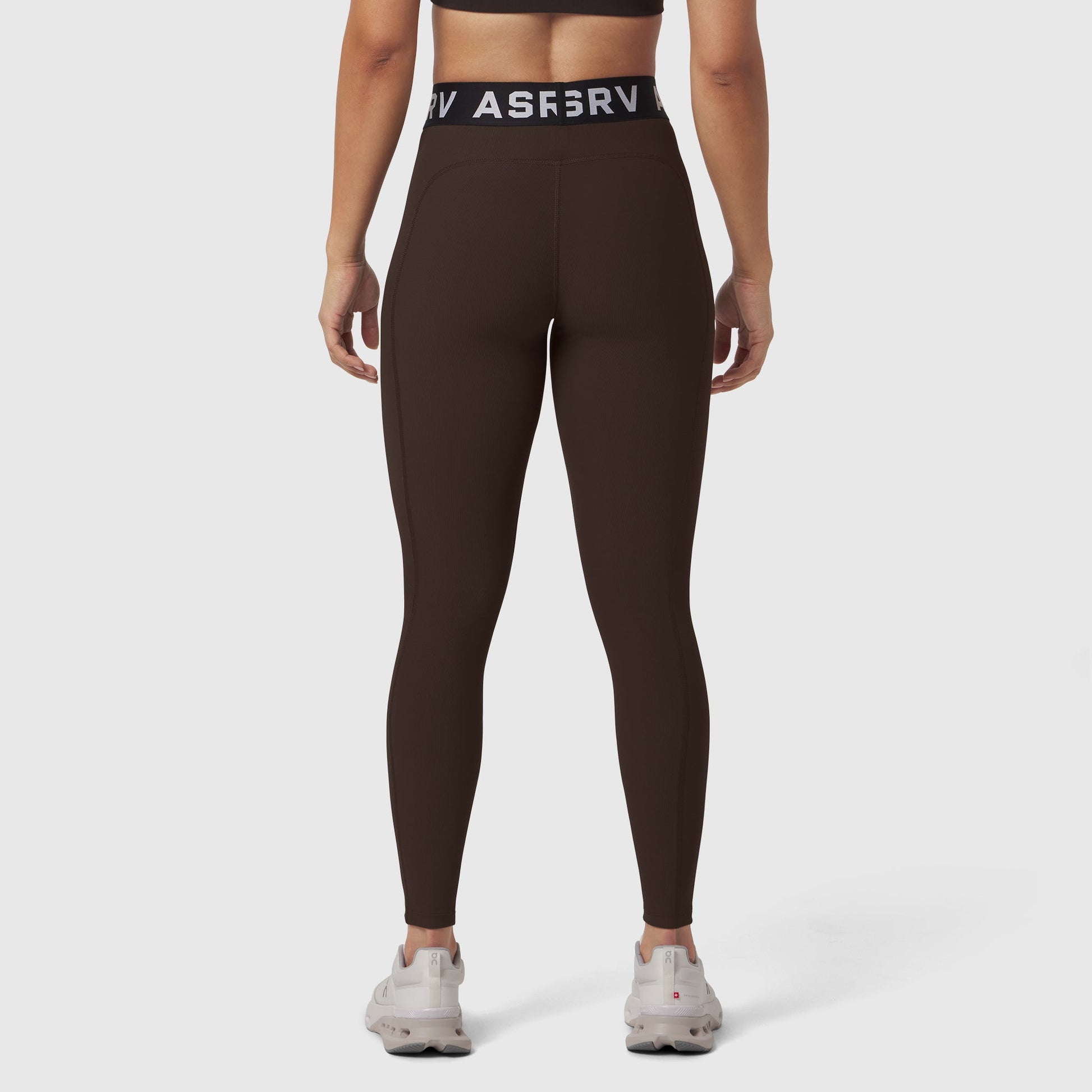 W071. LYCRA® Ribbed Legging Dark Earth | ASRV near me