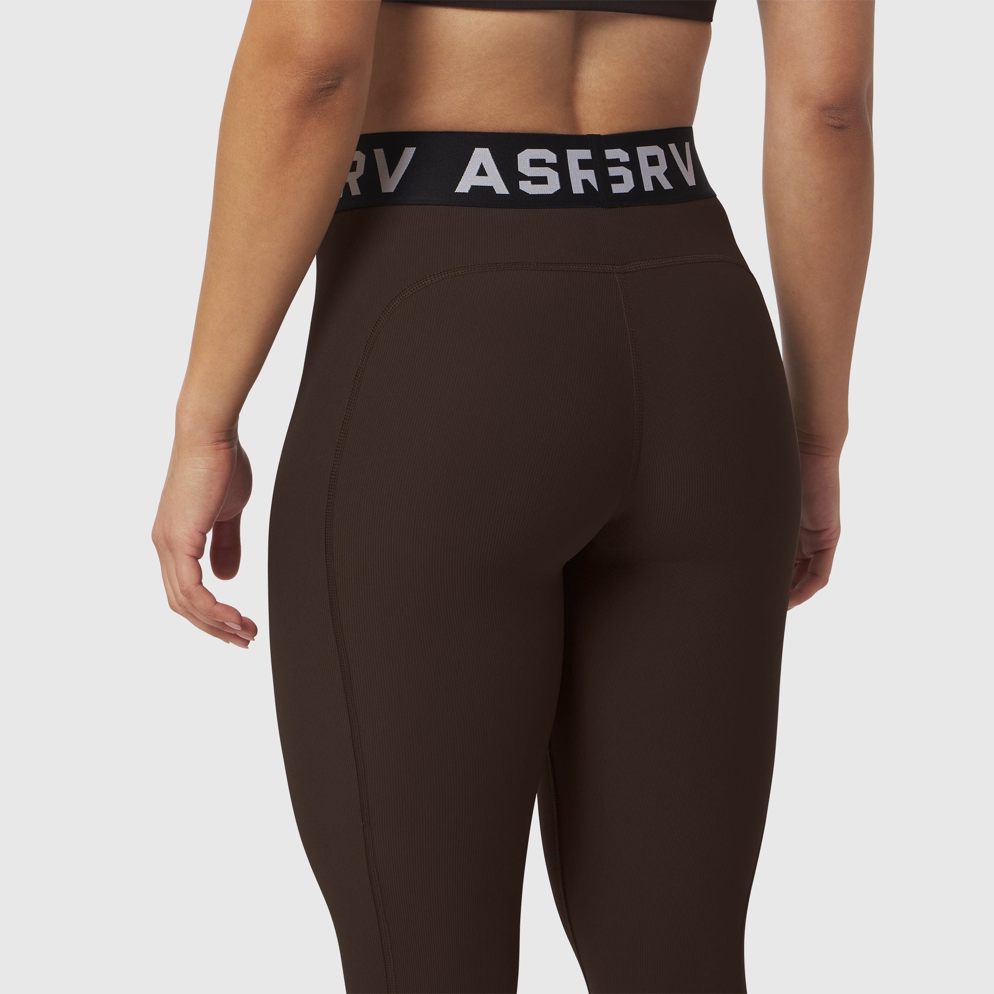 W071. LYCRA® Ribbed Legging Dark Earth | ASRV near me