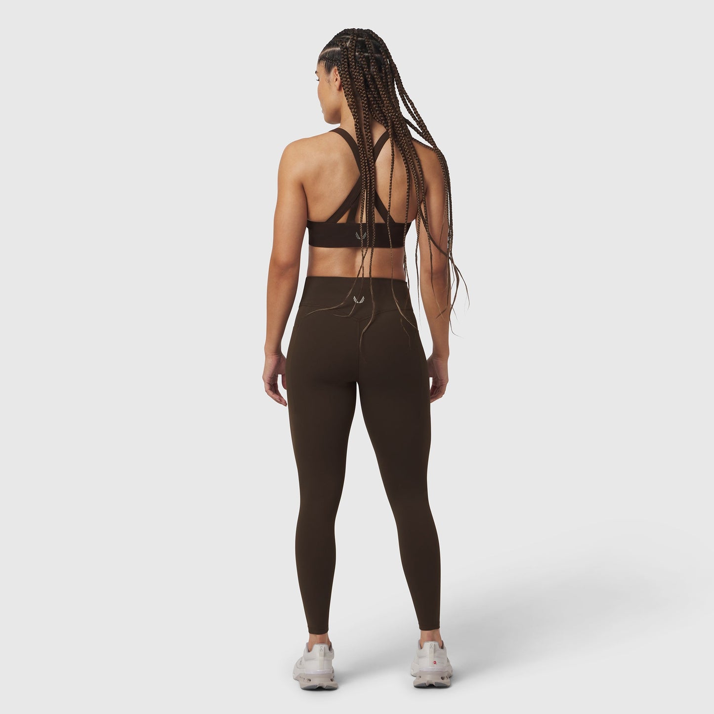 W072. LYCRA® ADAPTIV 4 Pocket Legging Dark Earth | ASRV on sale
