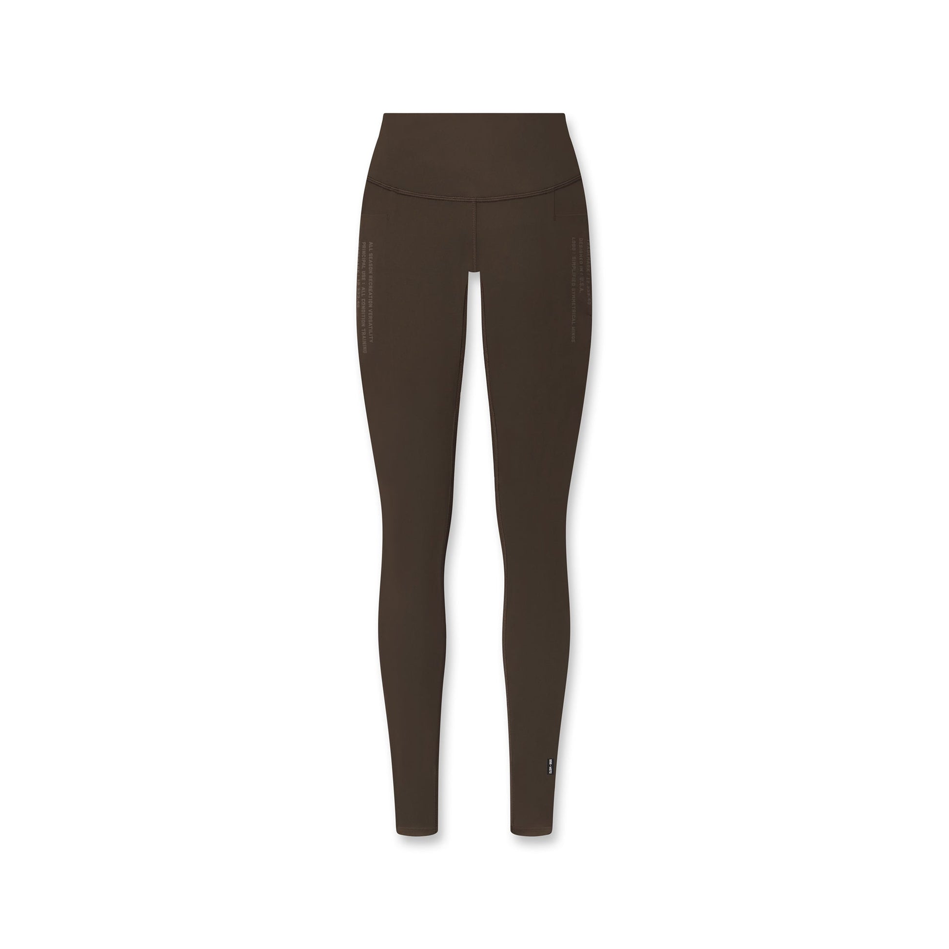 W072. LYCRA® ADAPTIV 4 Pocket Legging Dark Earth | ASRV on sale
