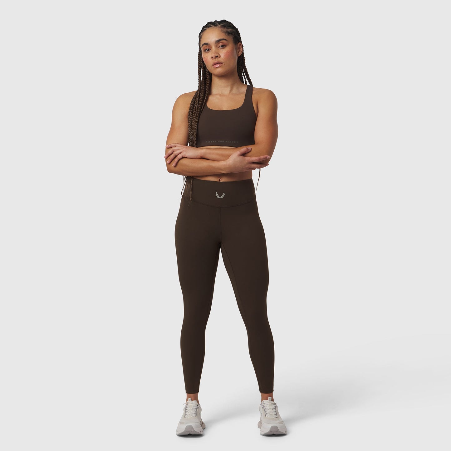 W002. LYCRA® ADAPTIV Legging Dark Earth | ASRV discount