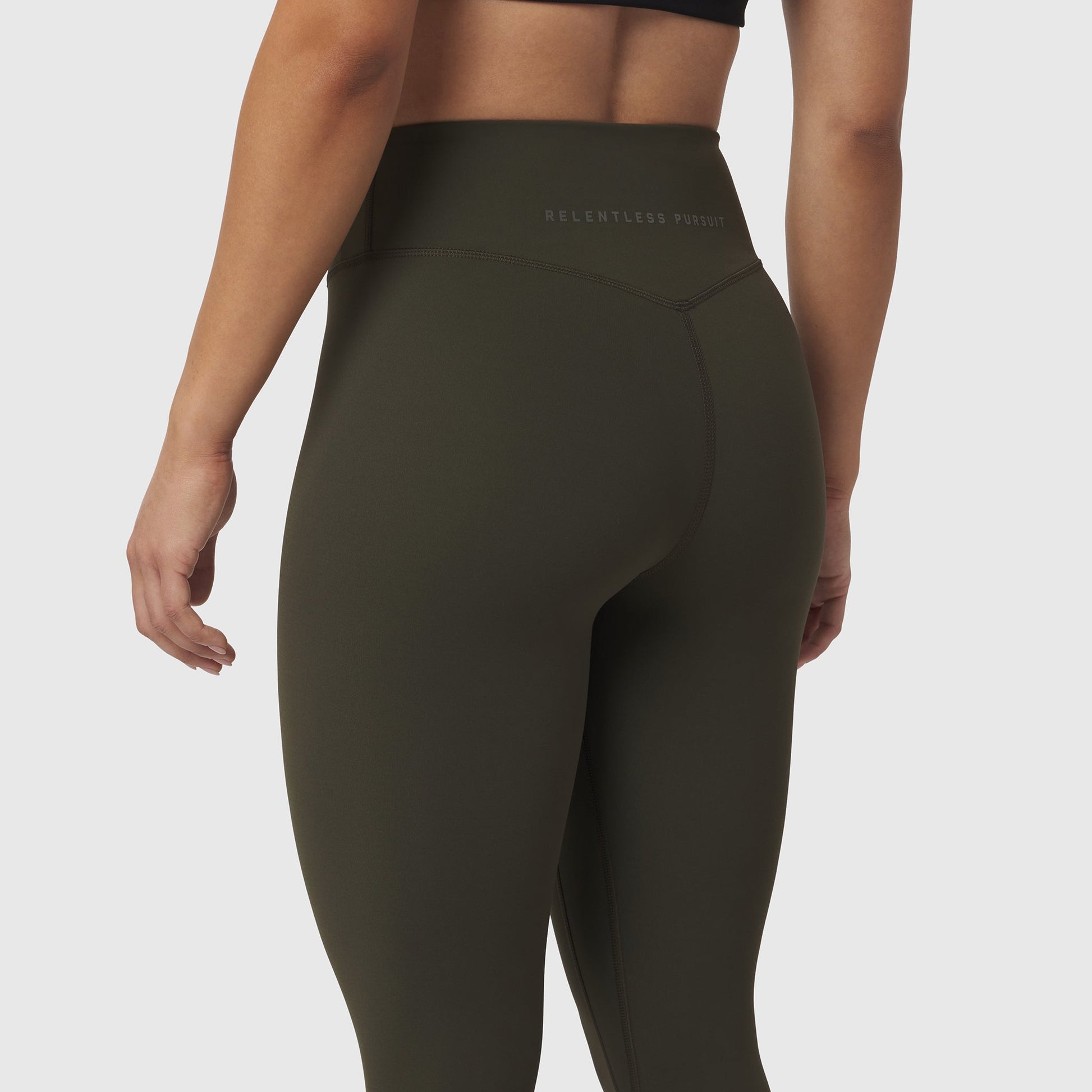 W002. LYCRA® ADAPTIV Legging Olive | ASRV Online