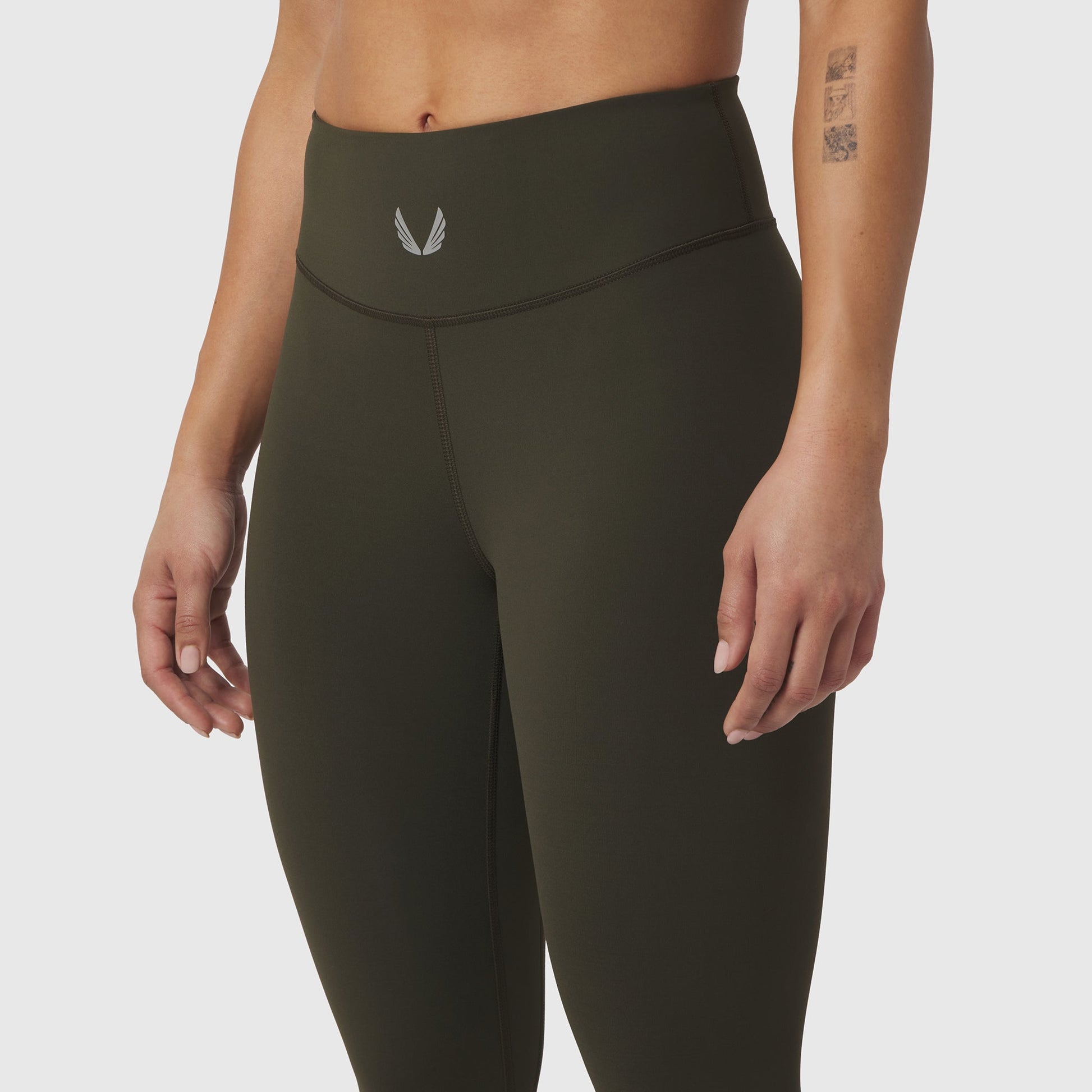W002. LYCRA® ADAPTIV Legging Olive | ASRV Online